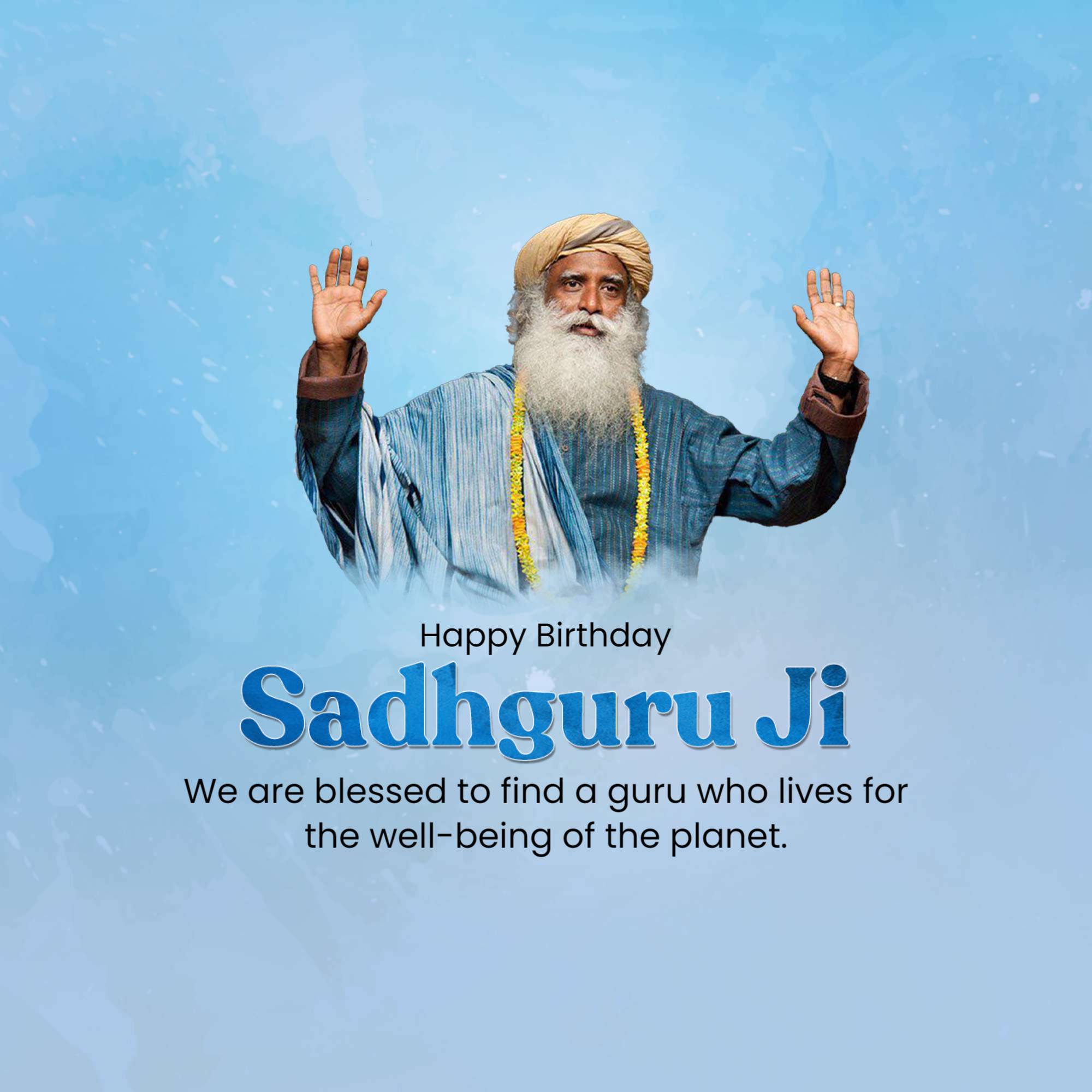 Jaggi Vasudev Birthday