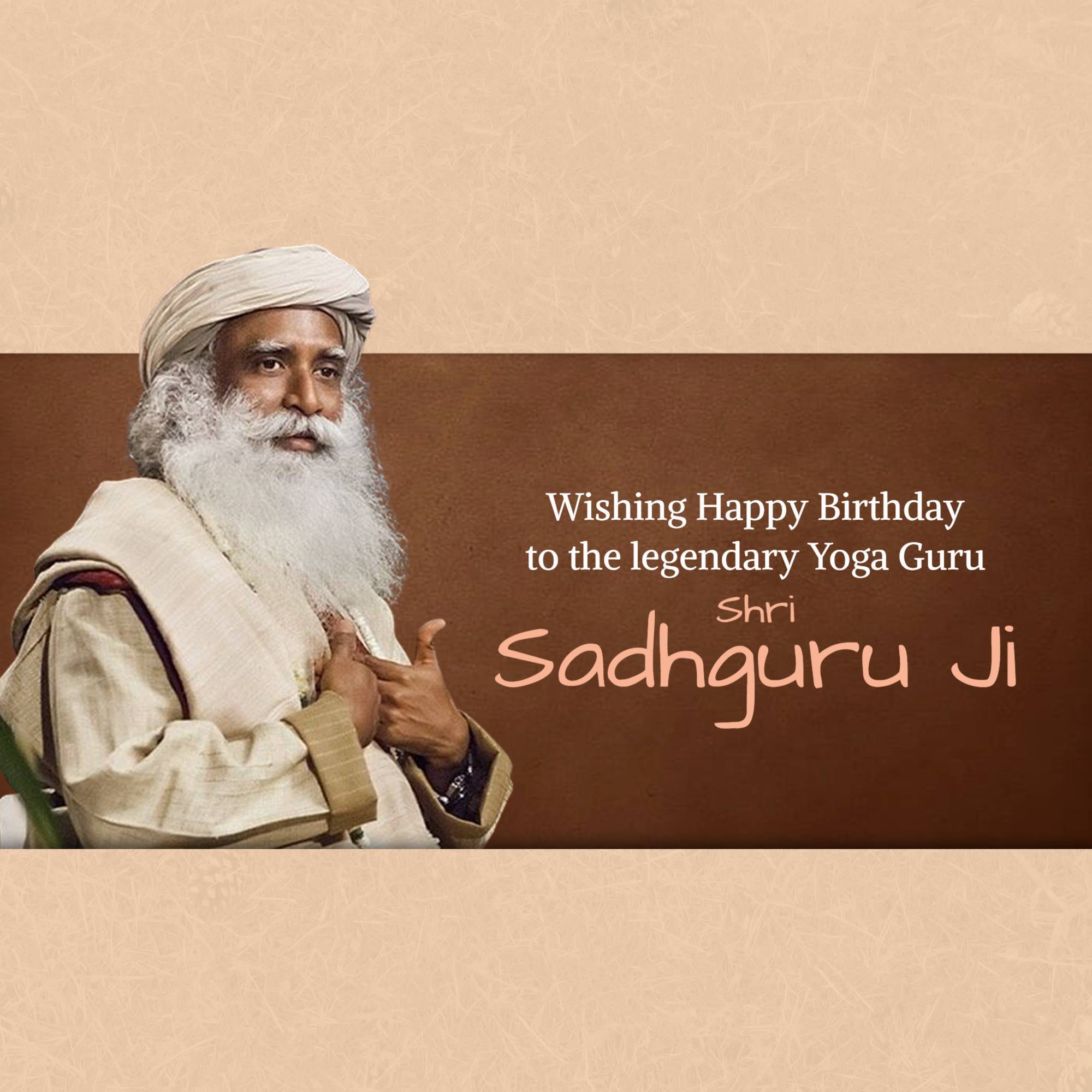 Jaggi Vasudev Birthday
