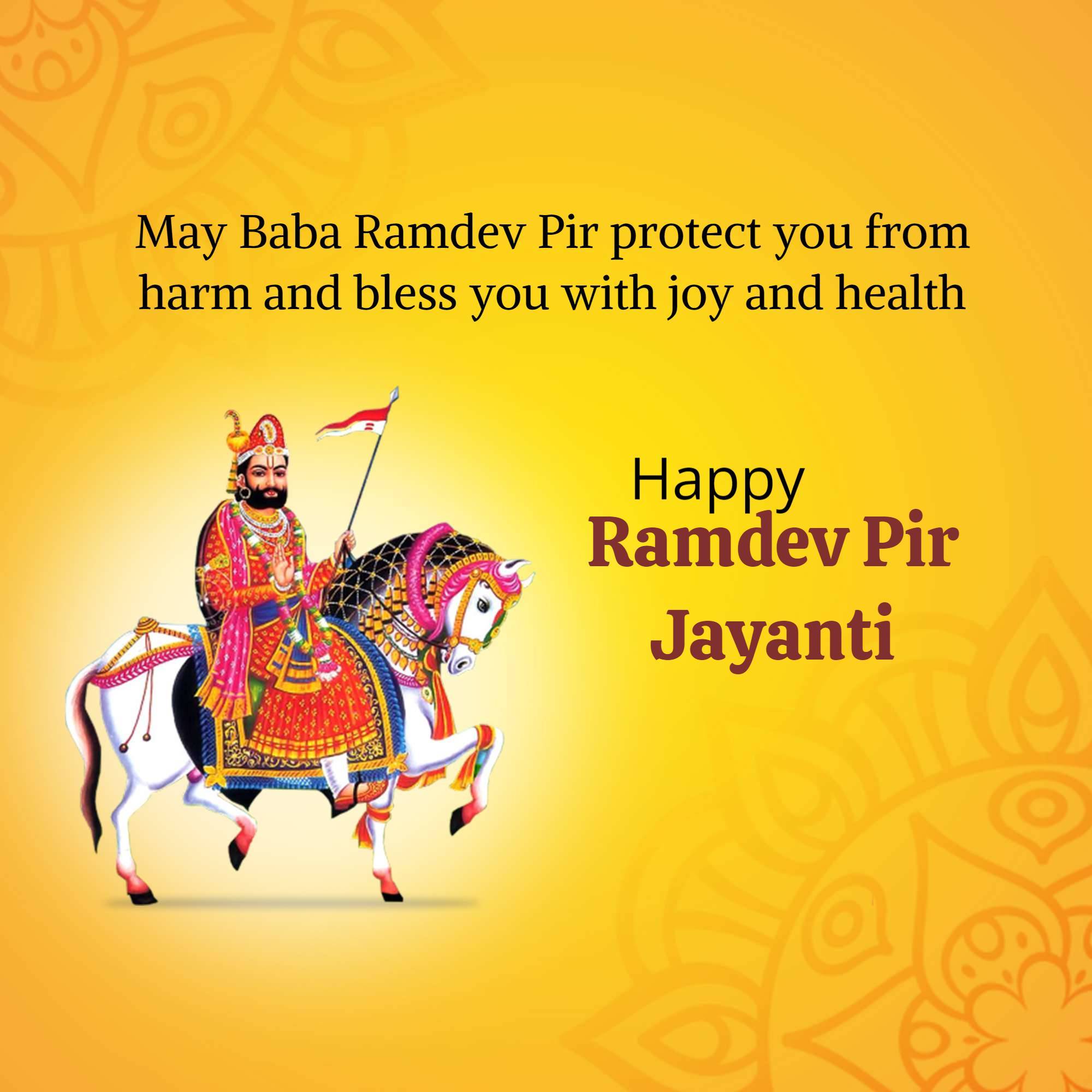Ramdev Pir Jayanti