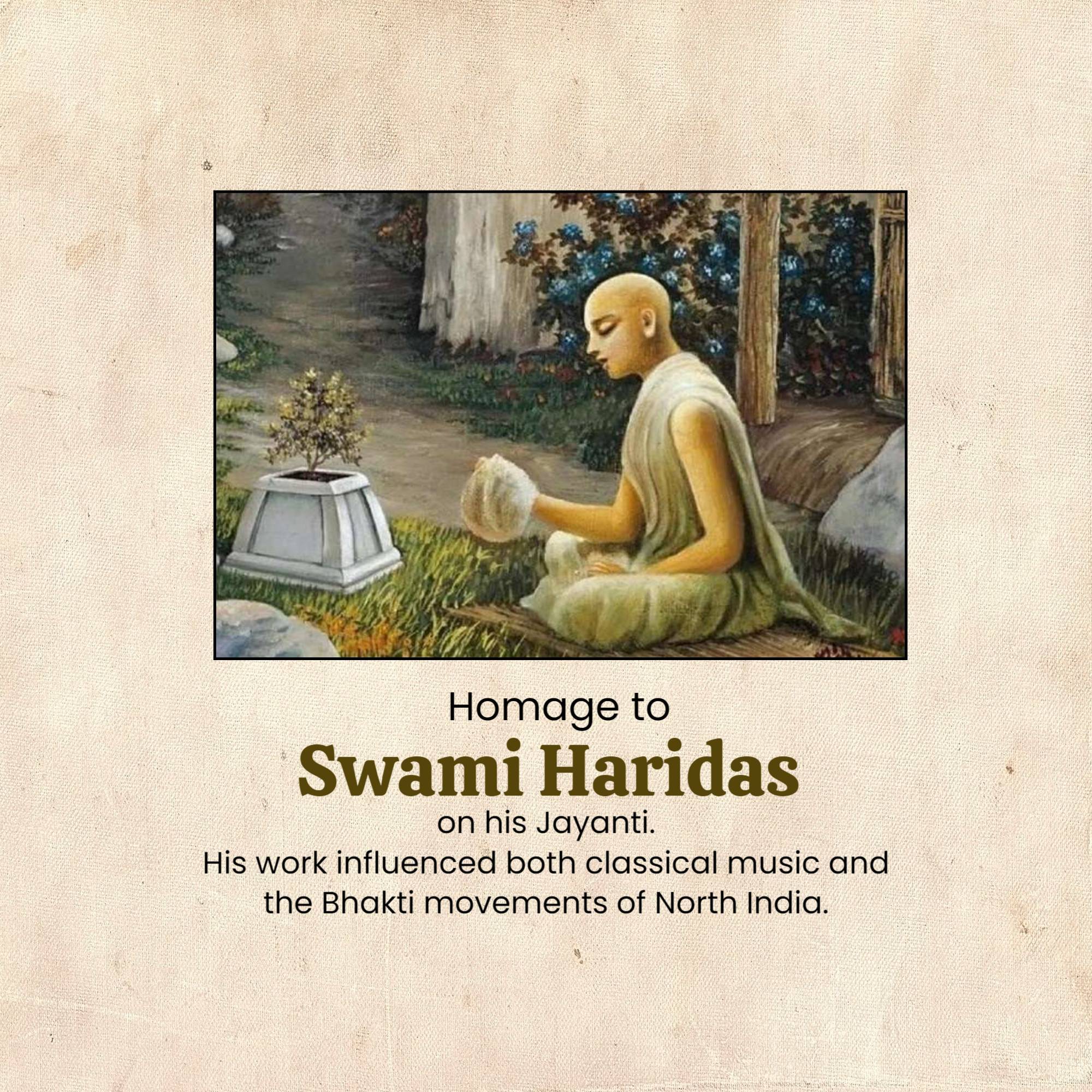 Swami Haridas Jayanti