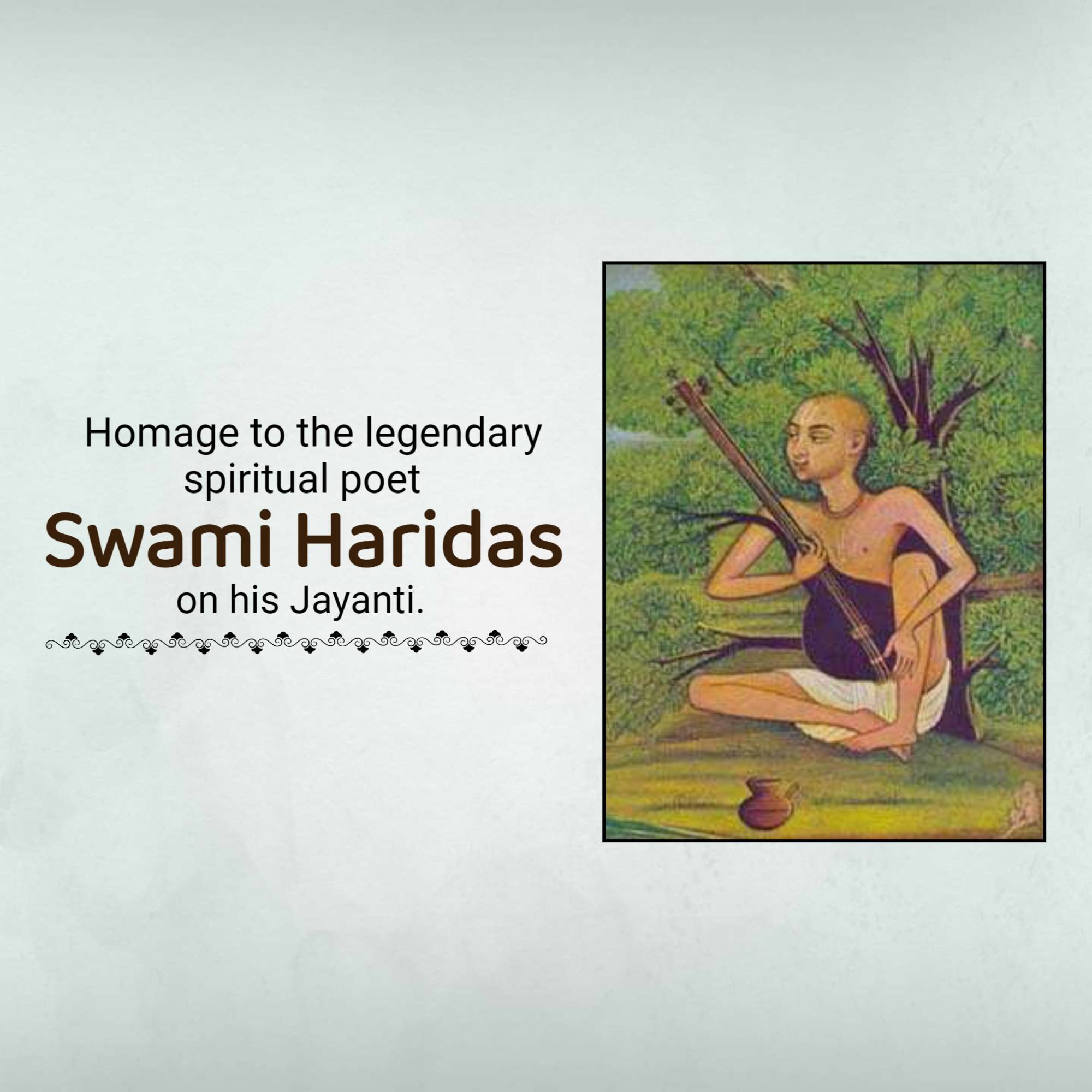 Swami Haridas Jayanti