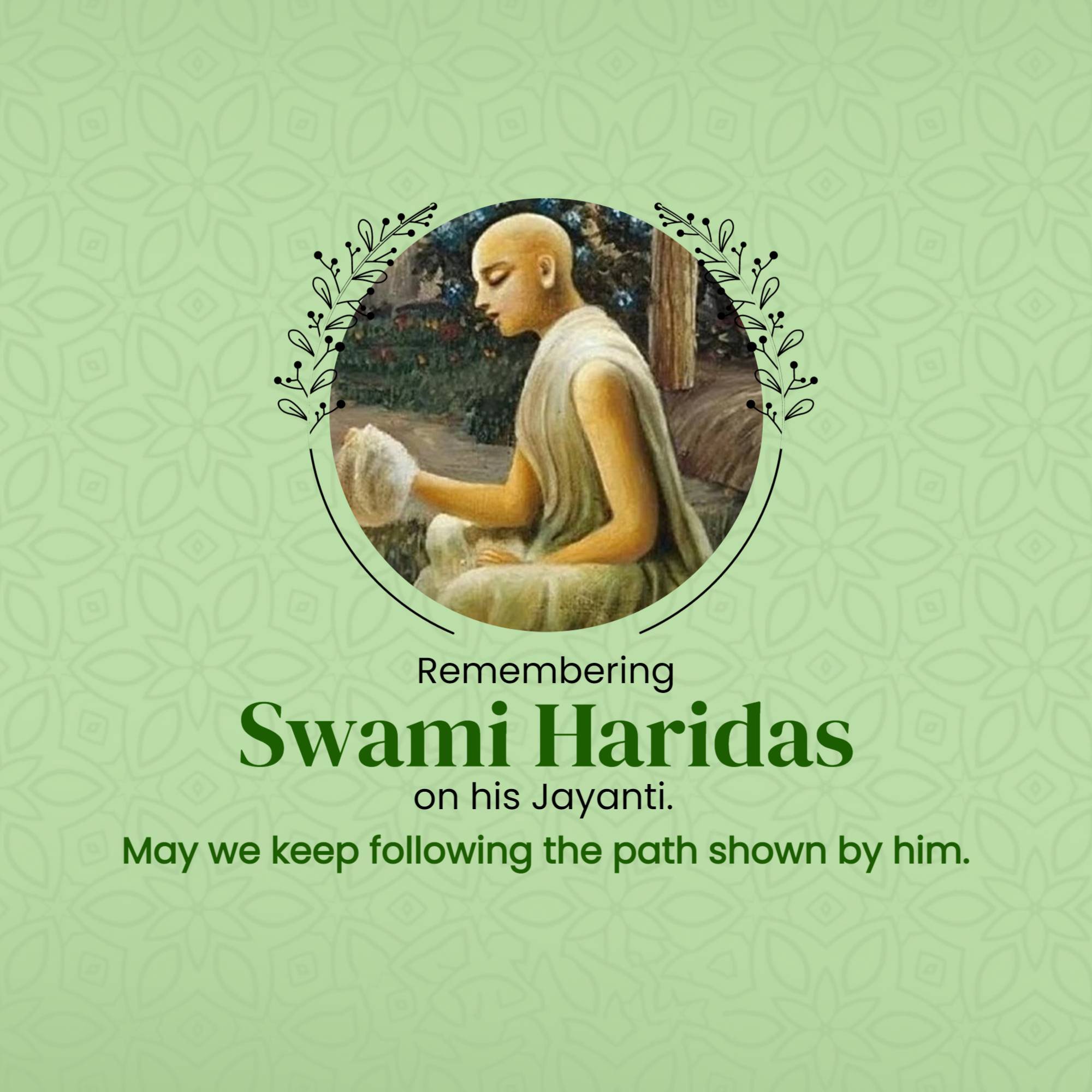 Swami Haridas Jayanti