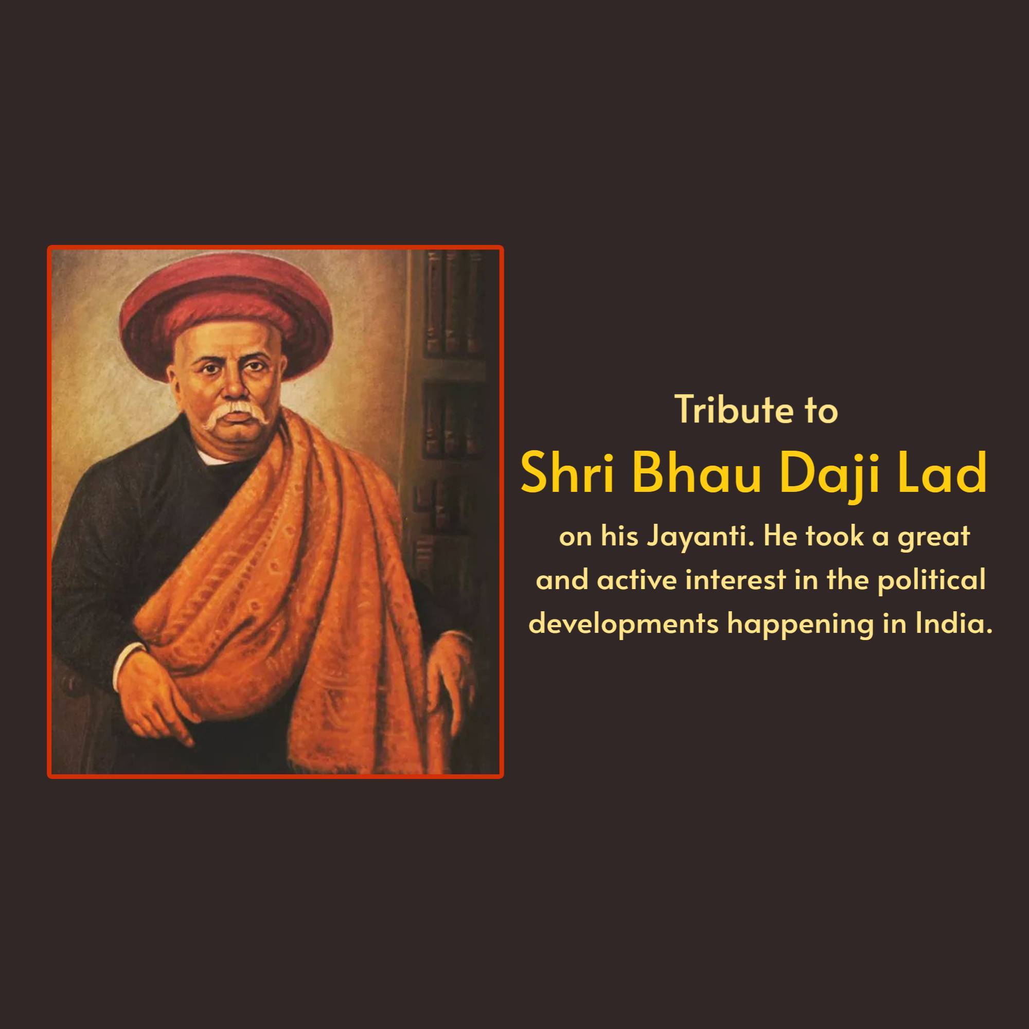 Bhau Daji Lad Jayanti