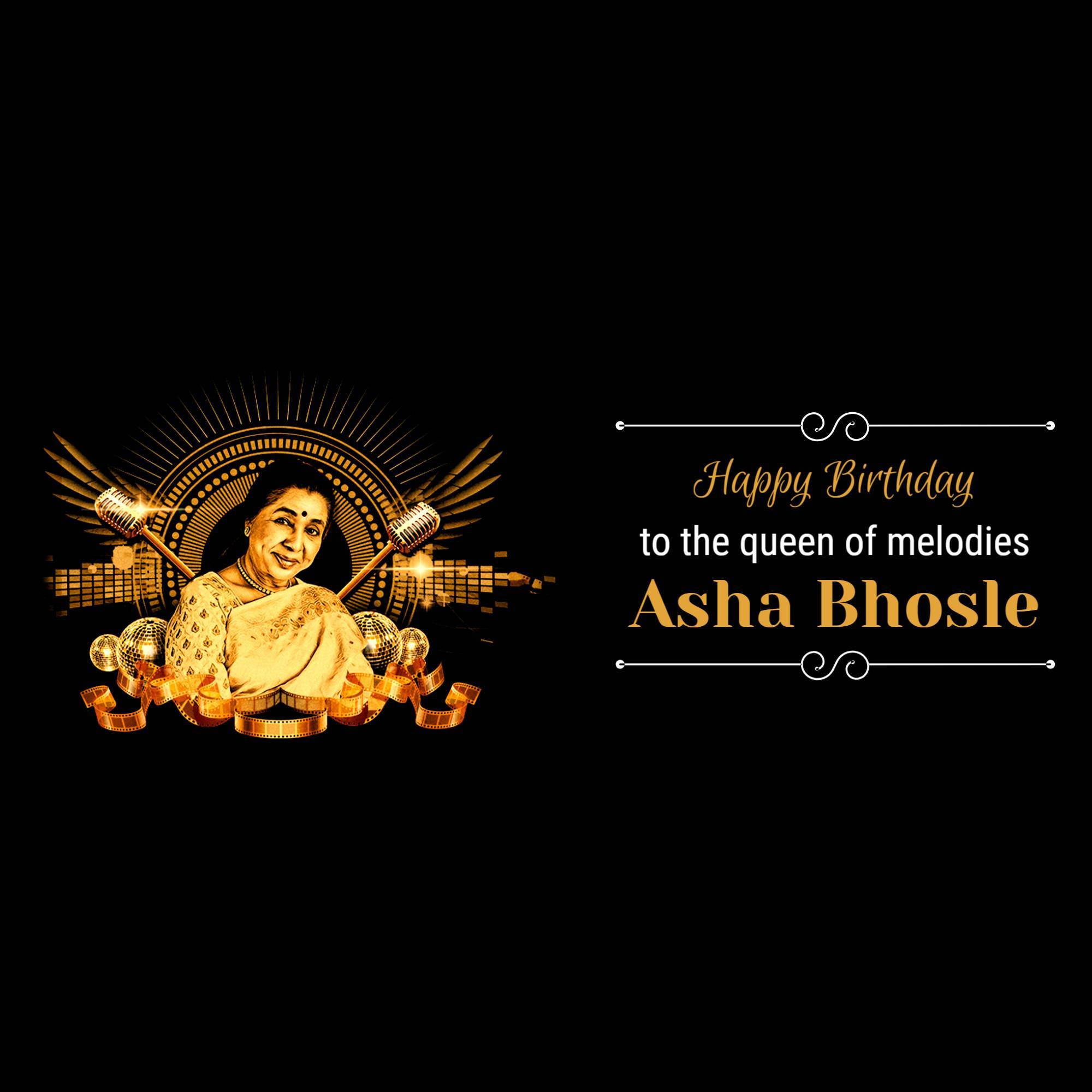 Asha Bhosle Birthday