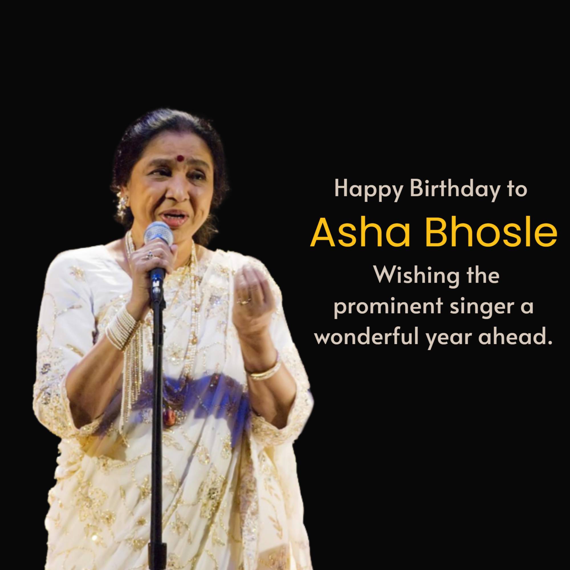 Asha Bhosle Birthday