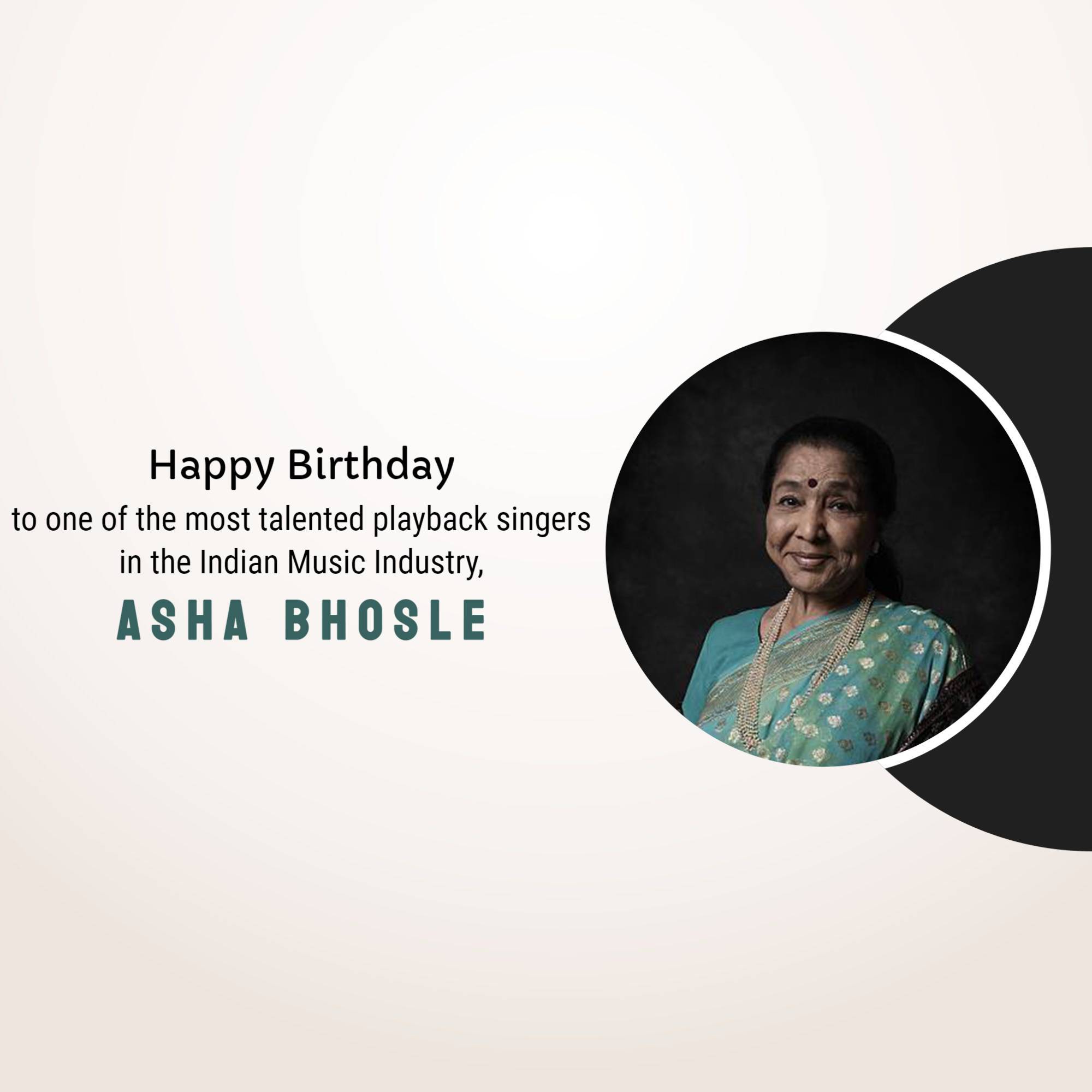 Asha Bhosle Birthday