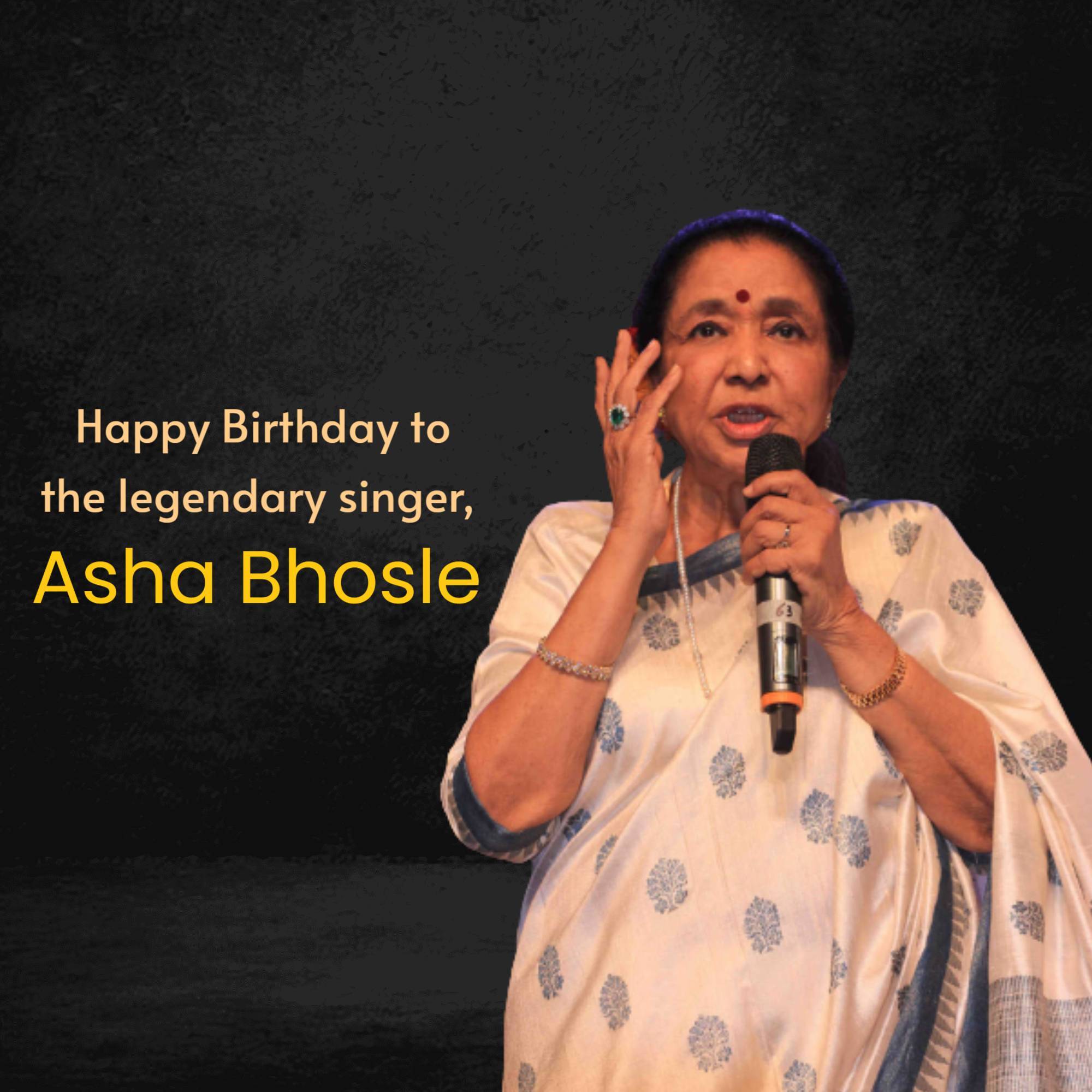 Asha Bhosle Birthday