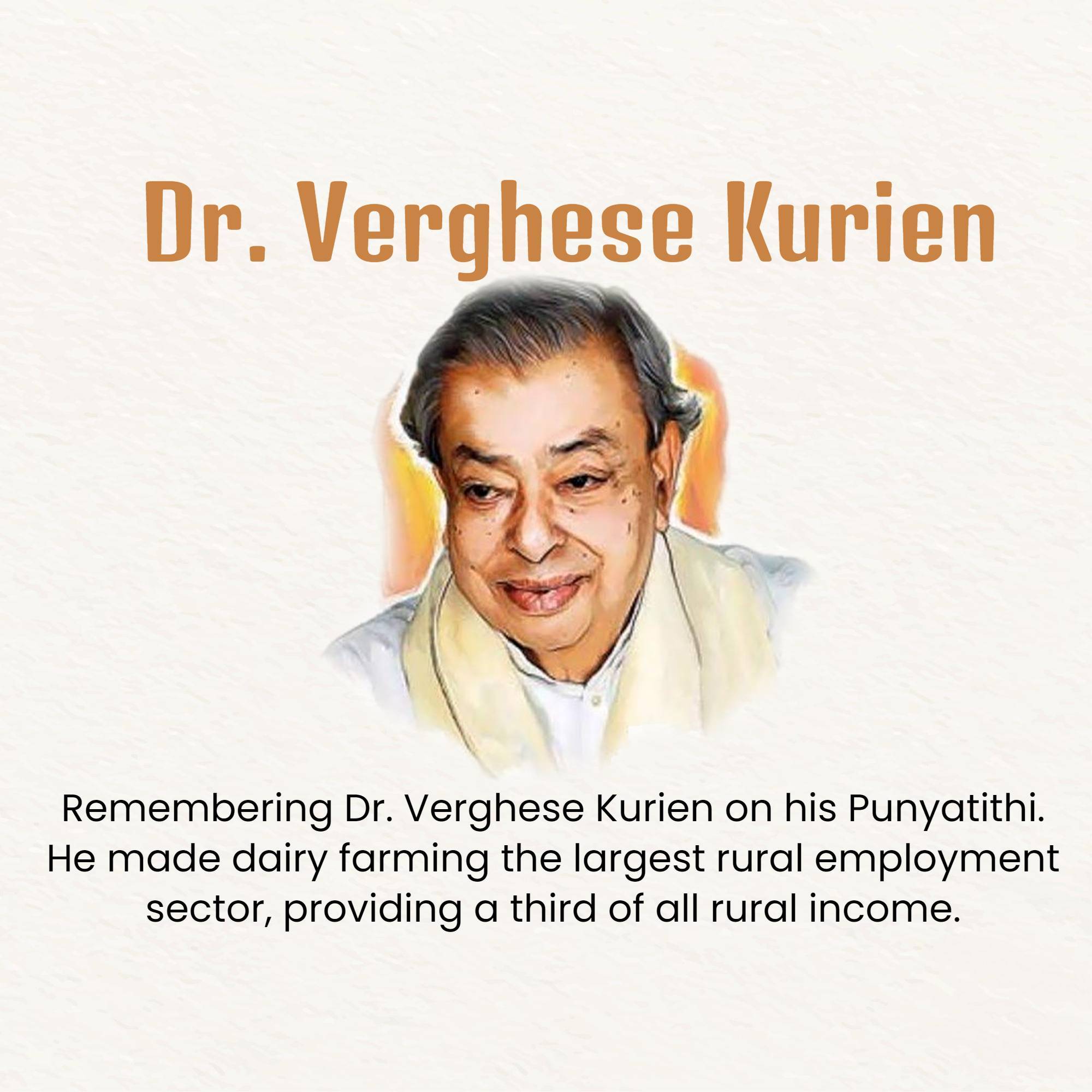 Verghese Kurien Punyatithi