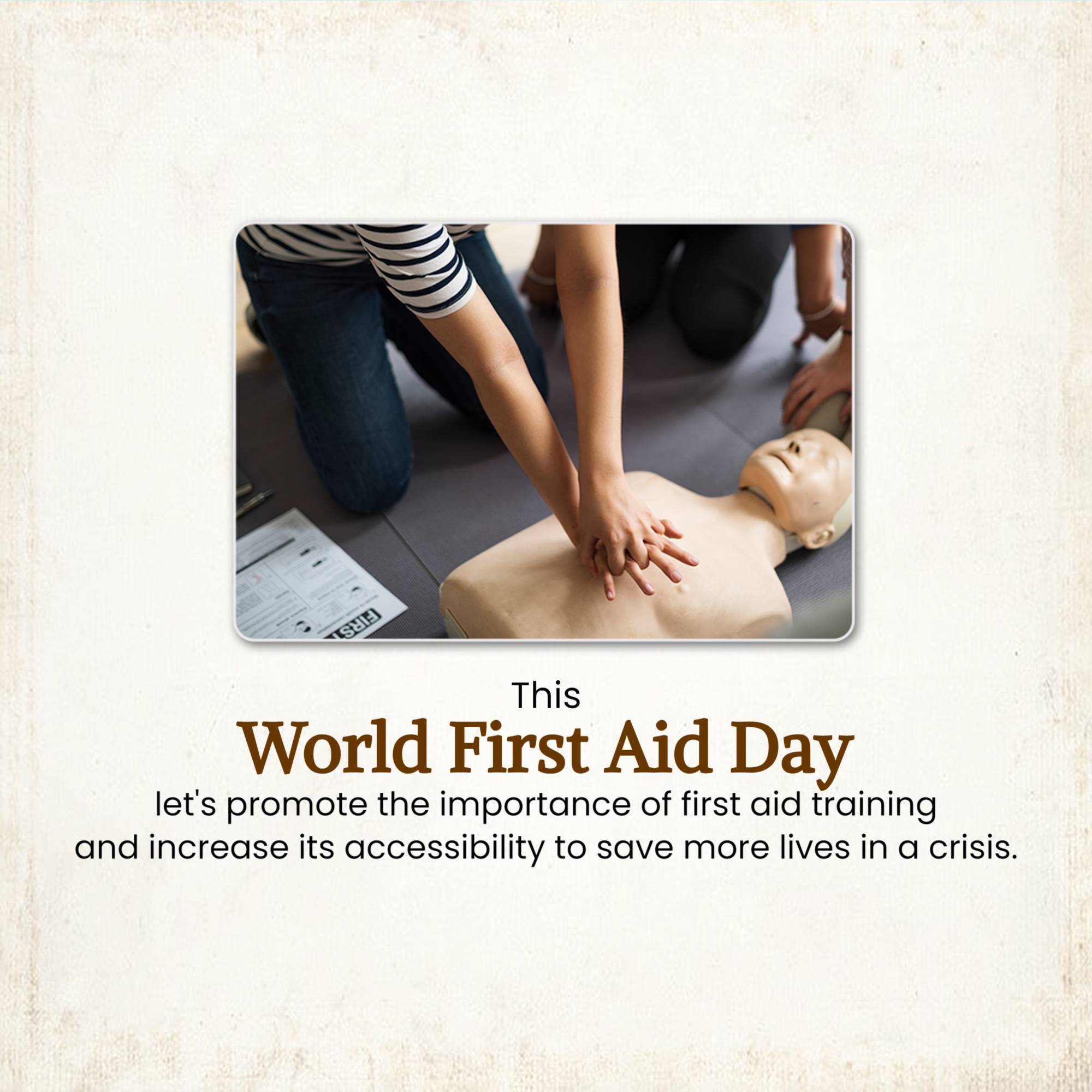 World First Aid Day