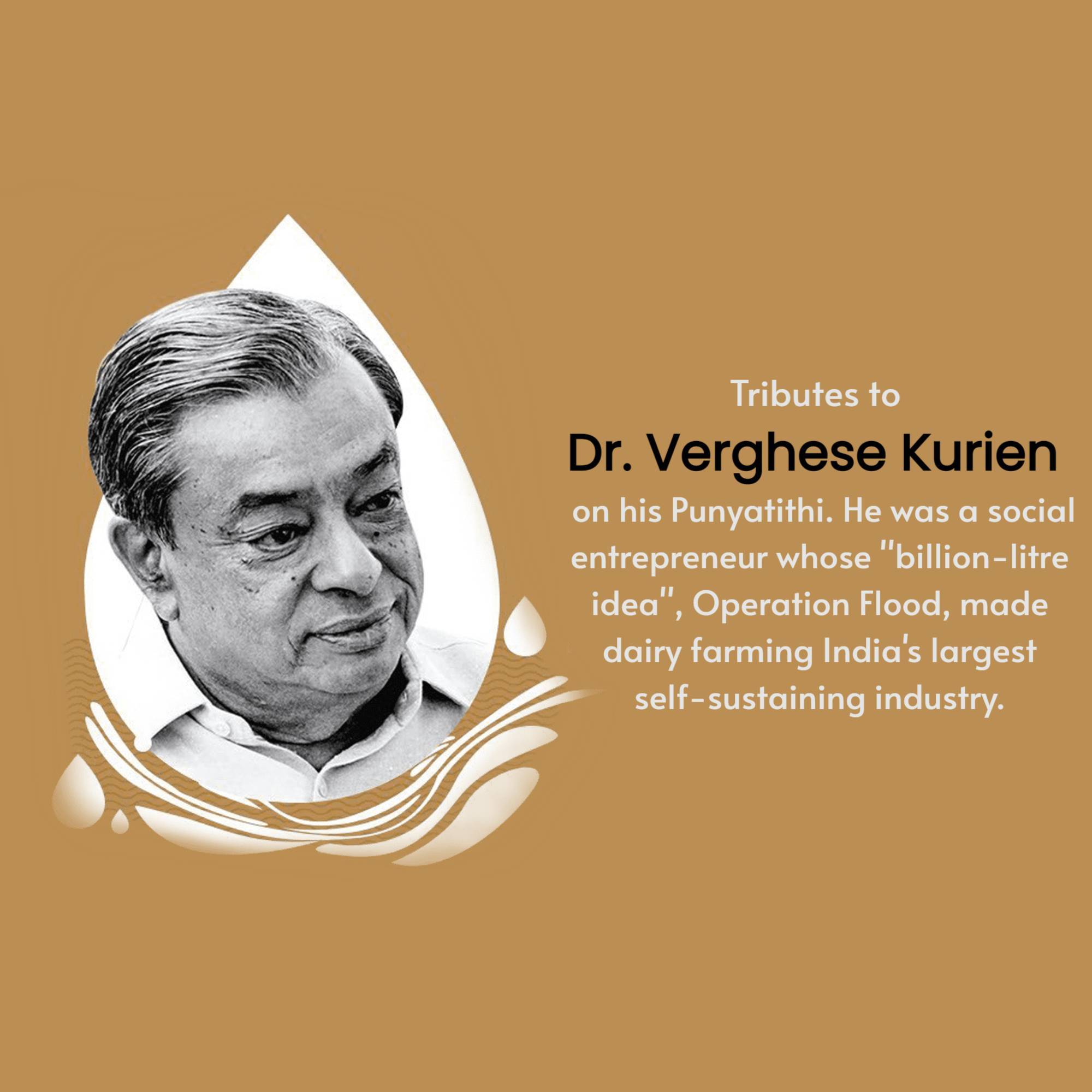 Verghese Kurien Punyatithi