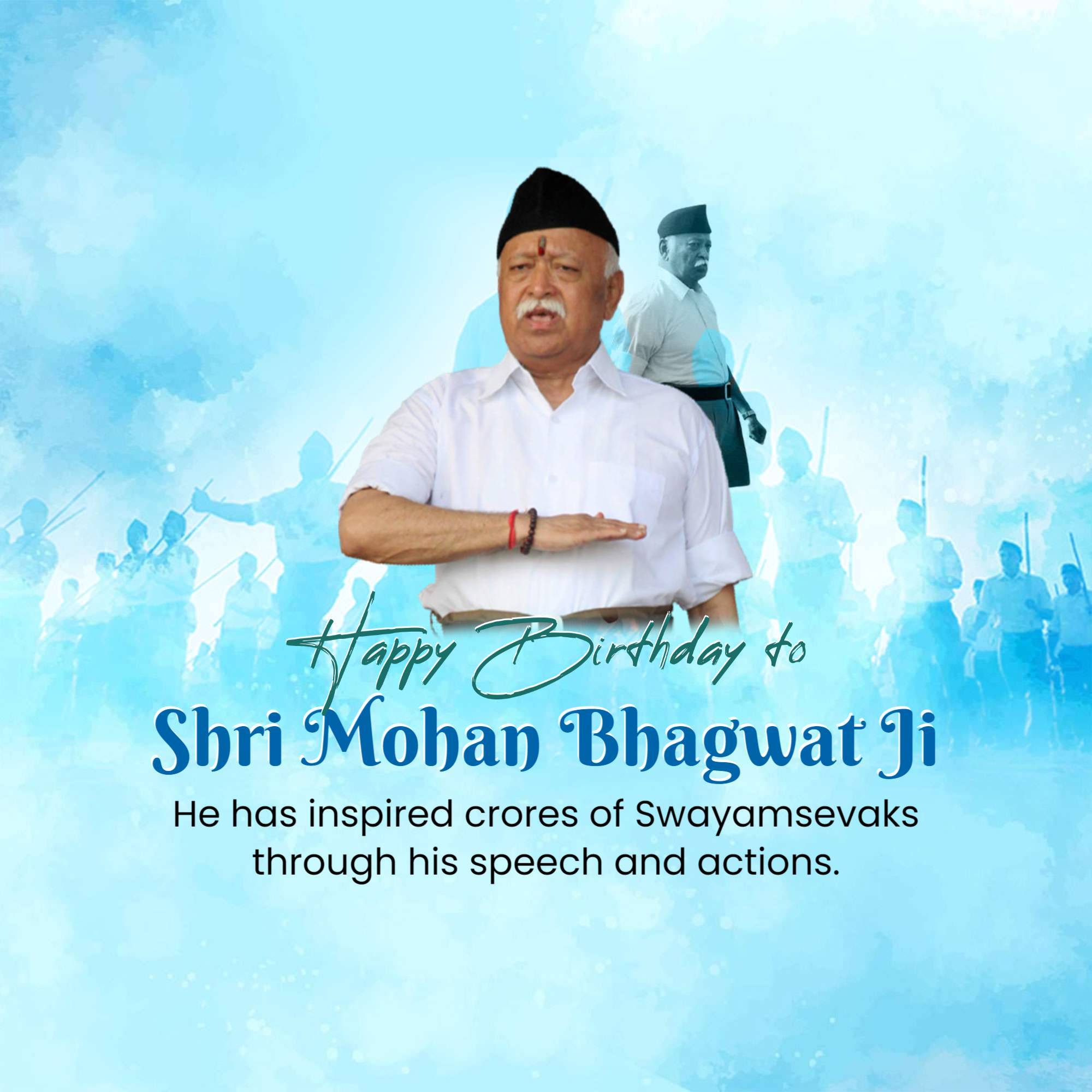 Mohan Bhagwat Birthday