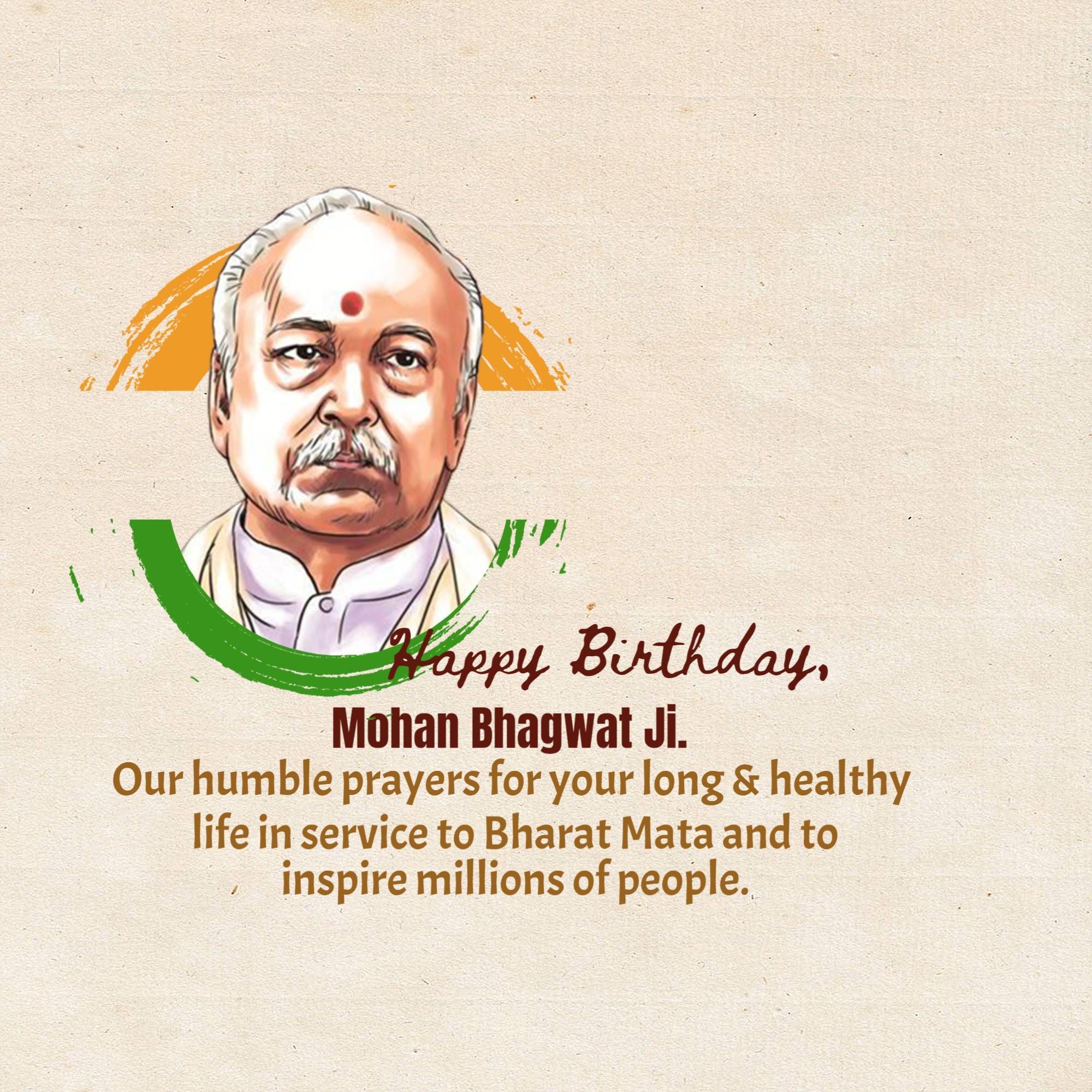Mohan Bhagwat Birthday