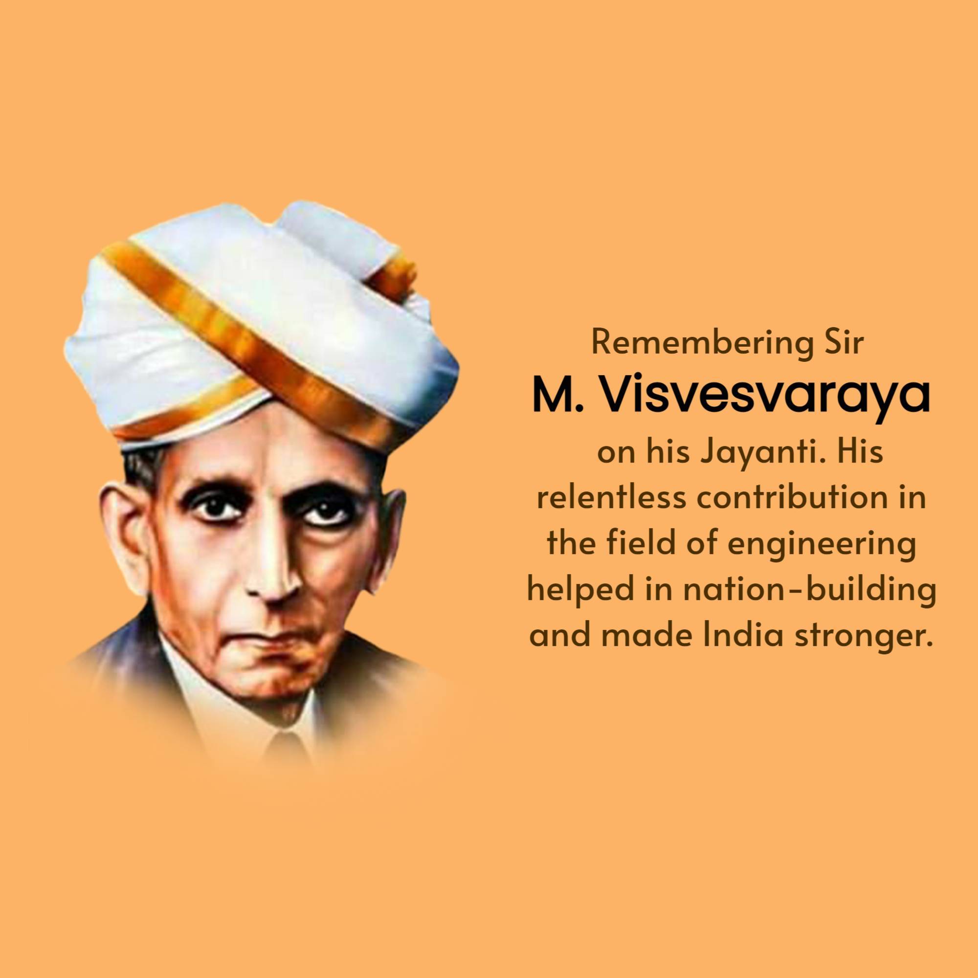Mokshagundam Visvesvaraya Jayanti