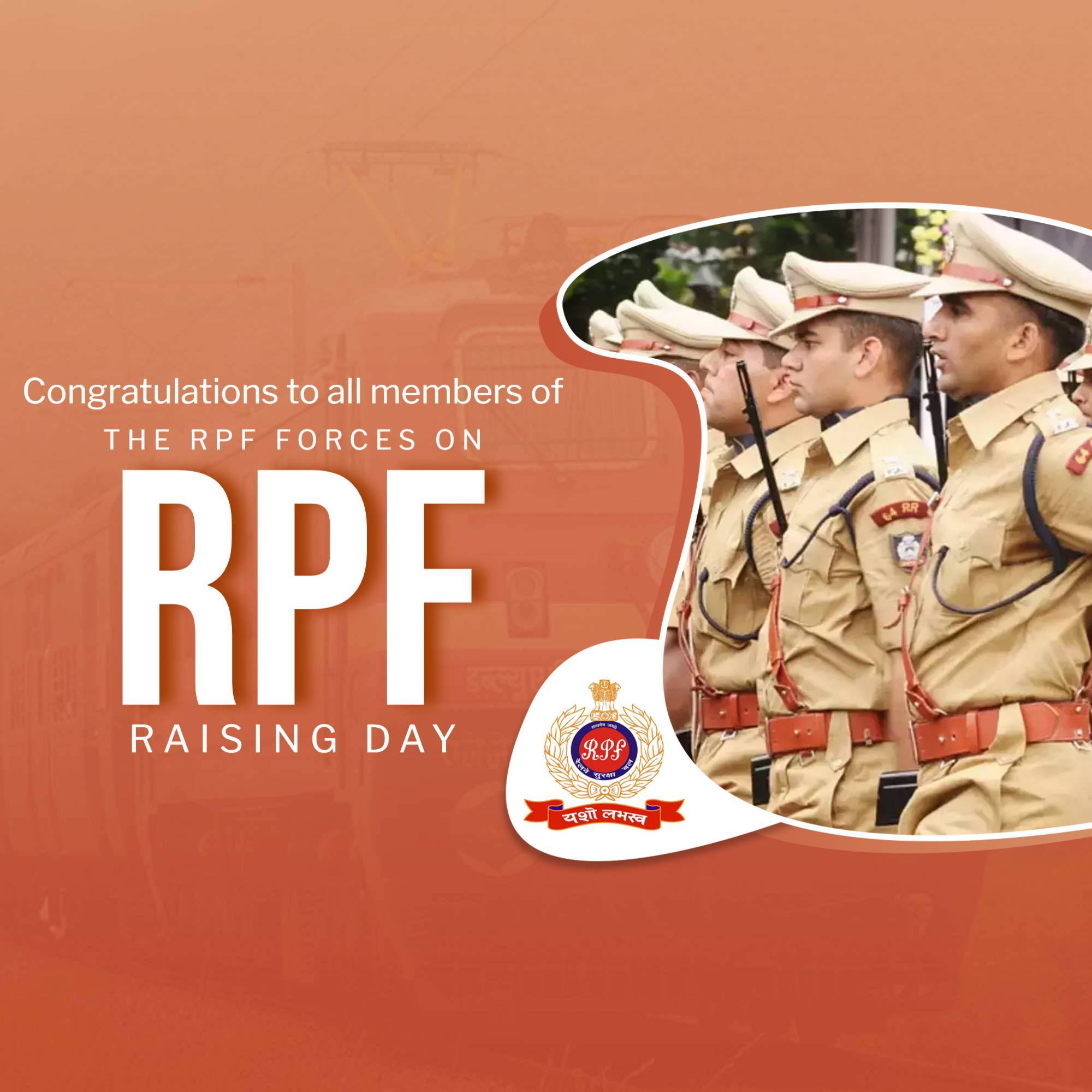 Railway Police Force (RPF) Raising Day