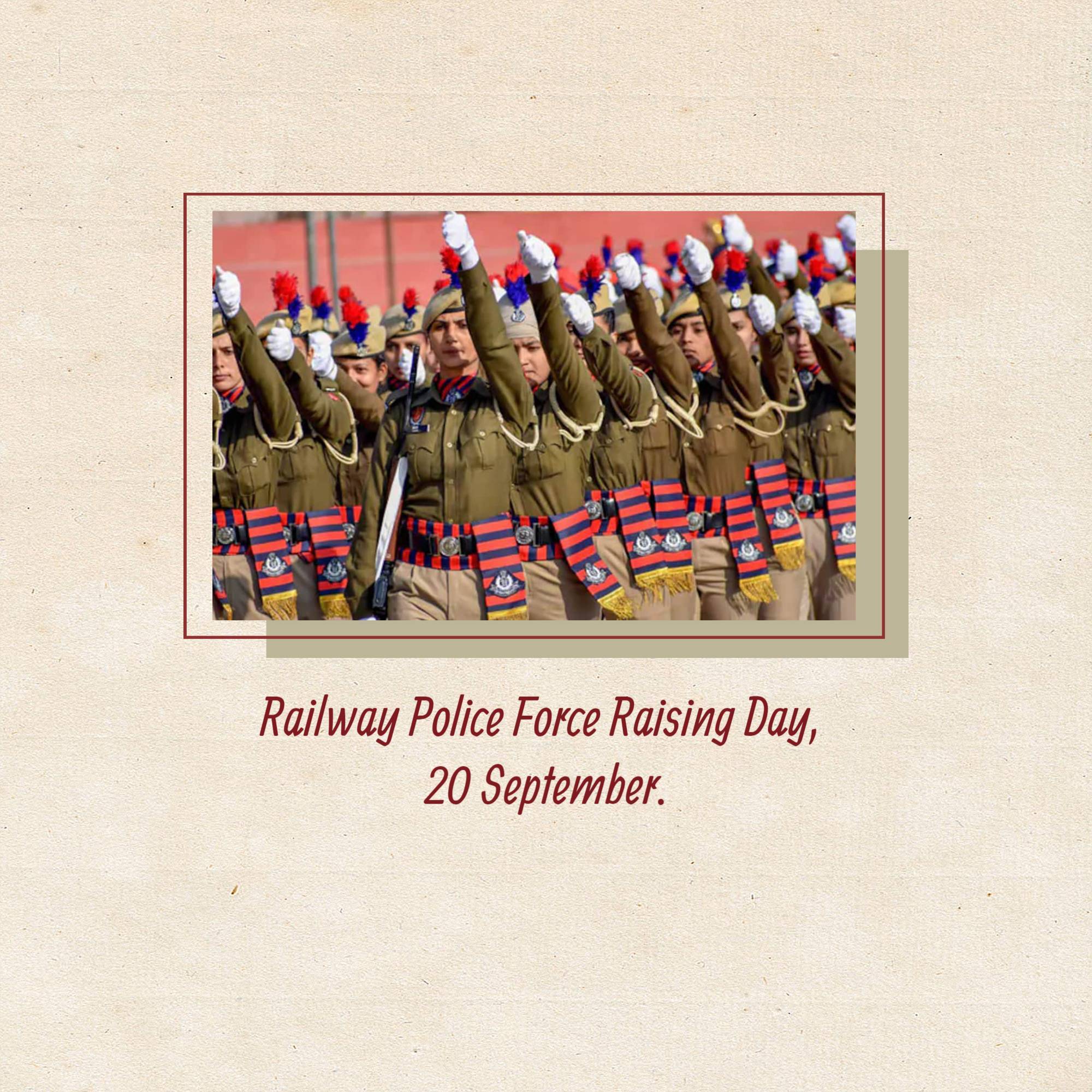 Railway Police Force (RPF) Raising Day