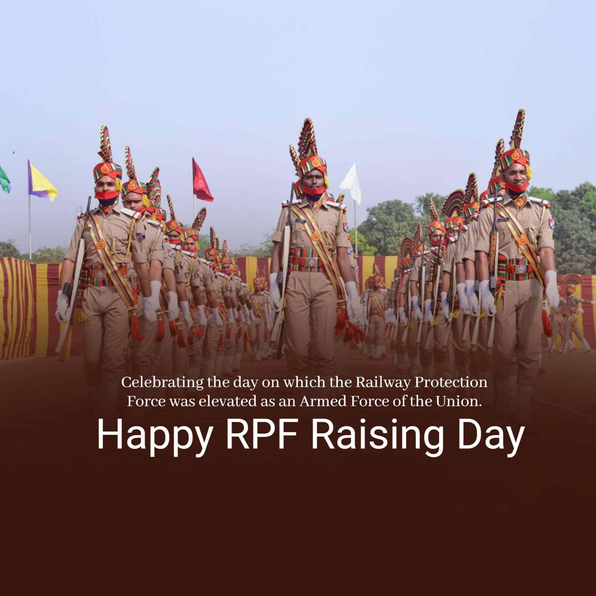 Railway Police Force (RPF) Raising Day