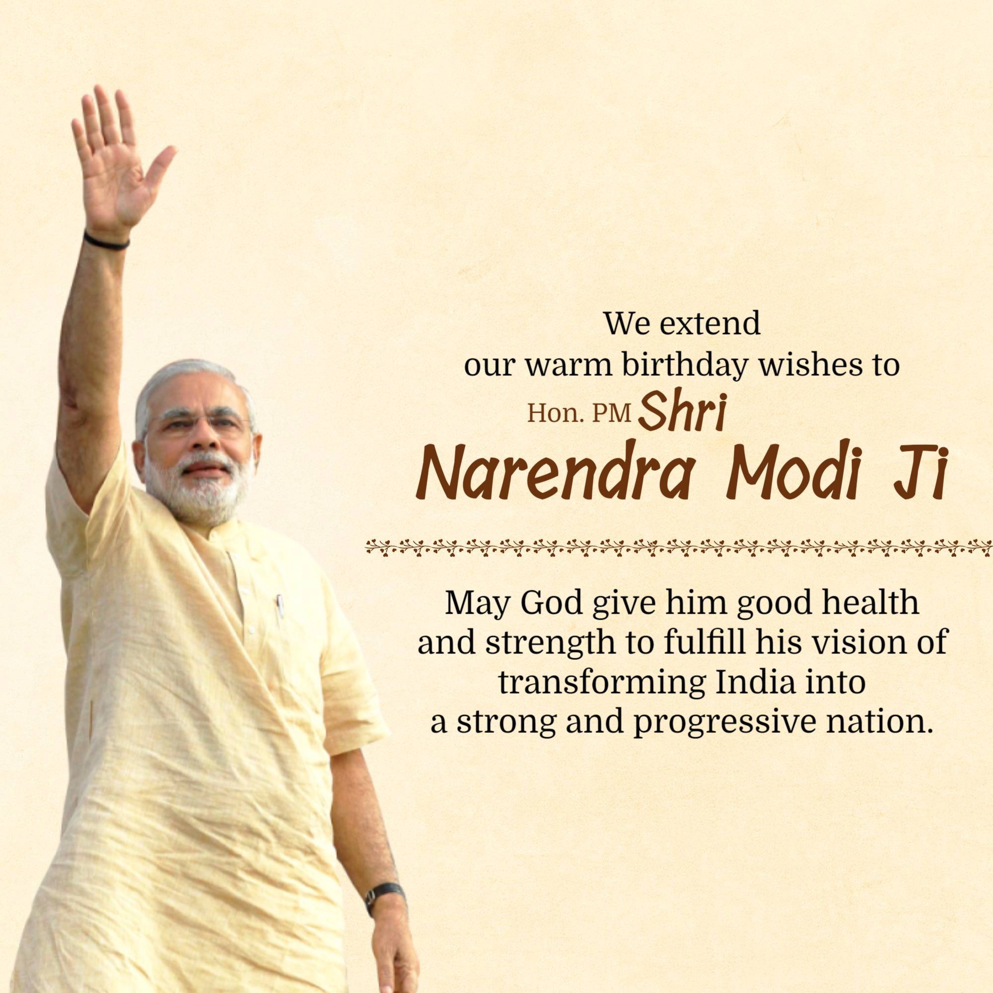 Narendra Modi Birthday