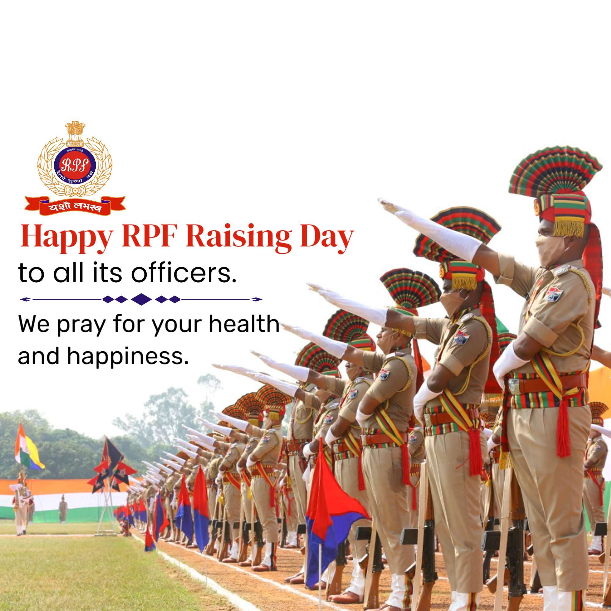 Railway Police Force (RPF) Raising Day