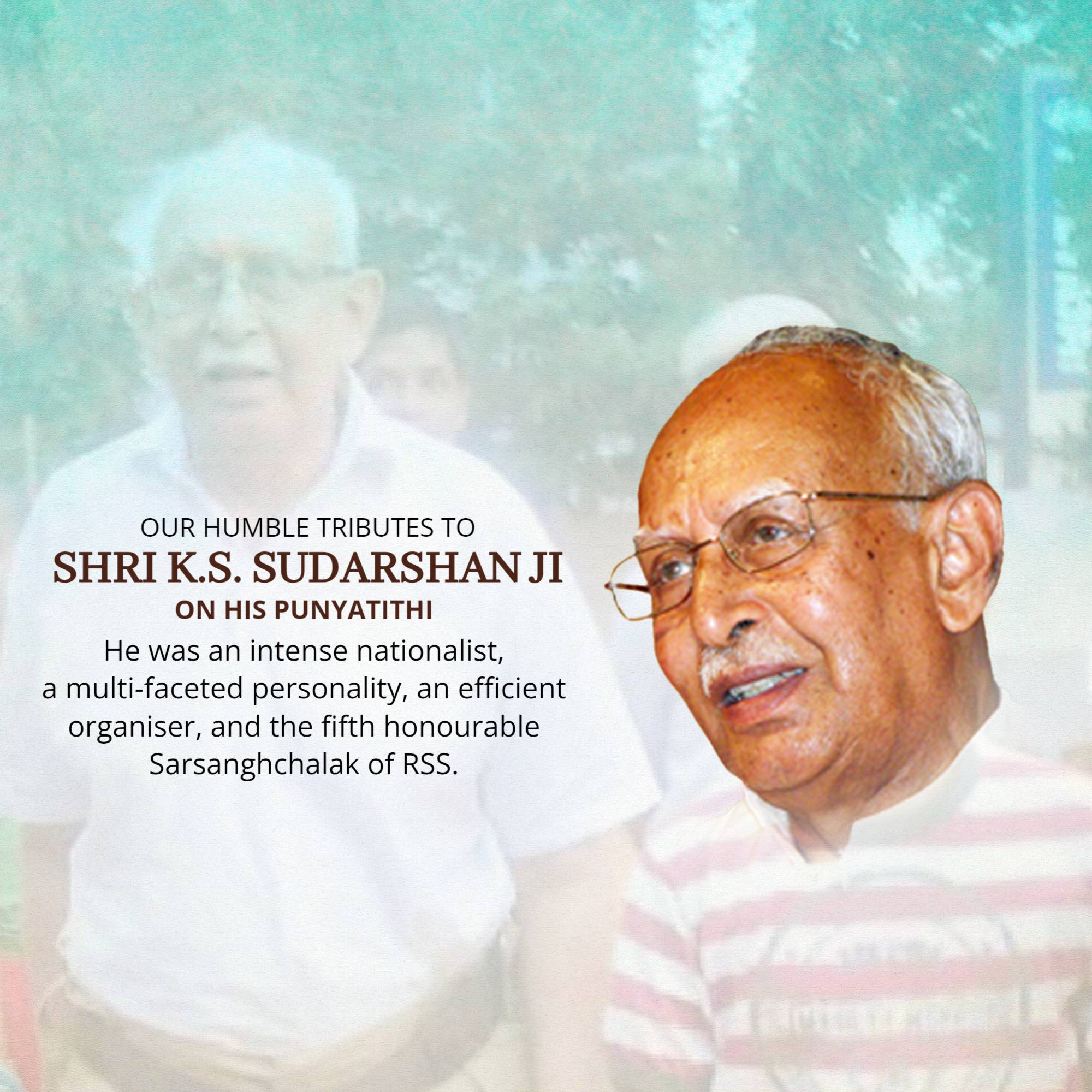 K. S. Sudarshan Punyatithi