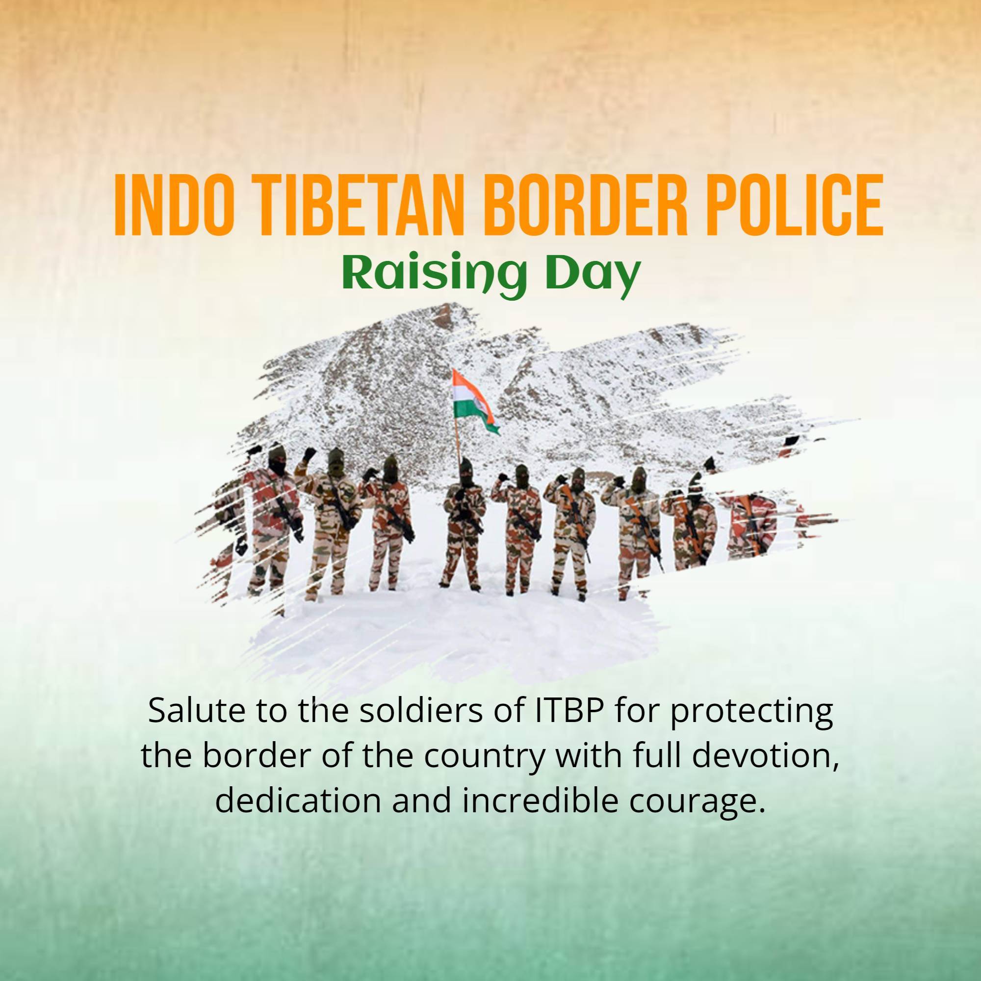 Raising day of Indo Tibetan Border Police