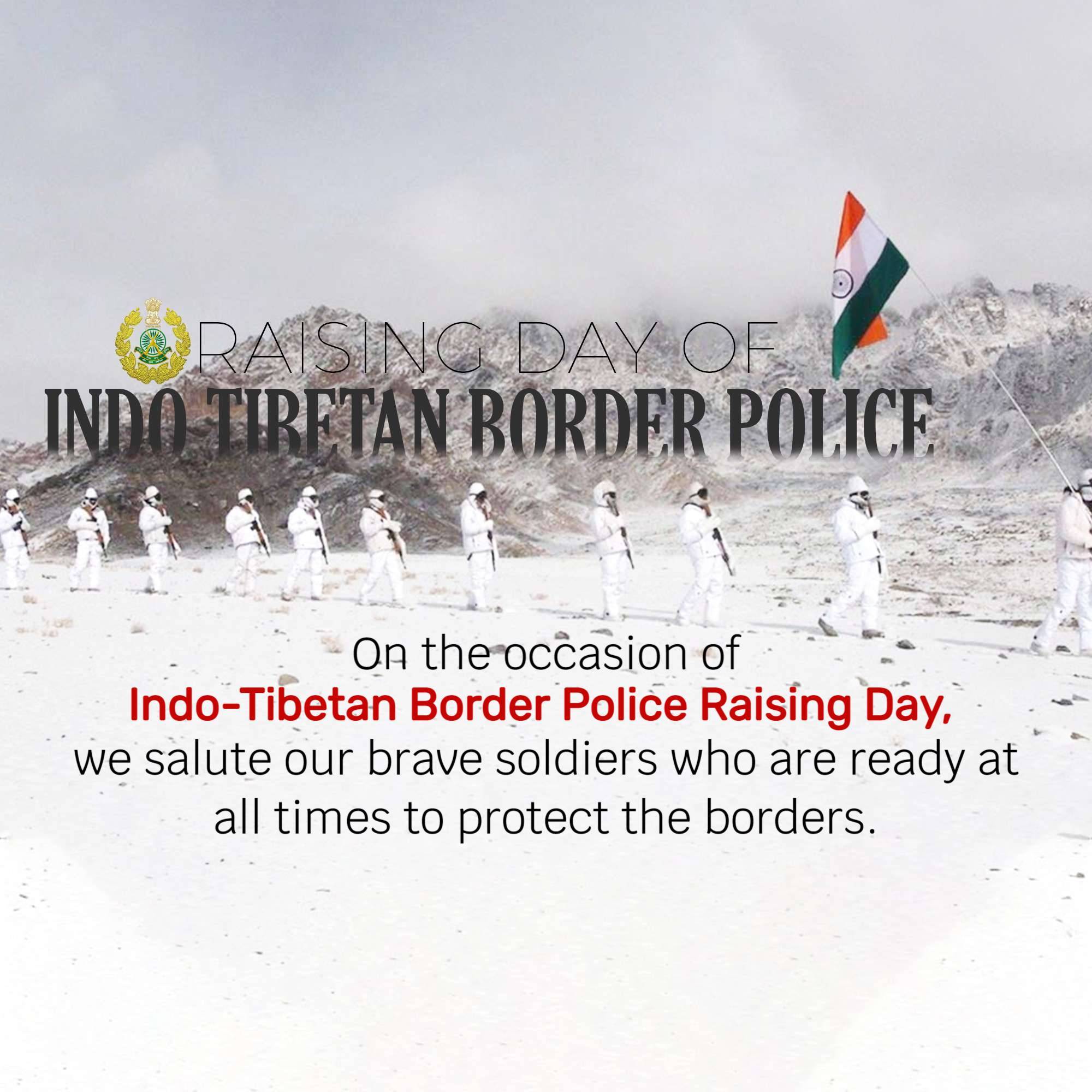 Raising day of Indo Tibetan Border Police