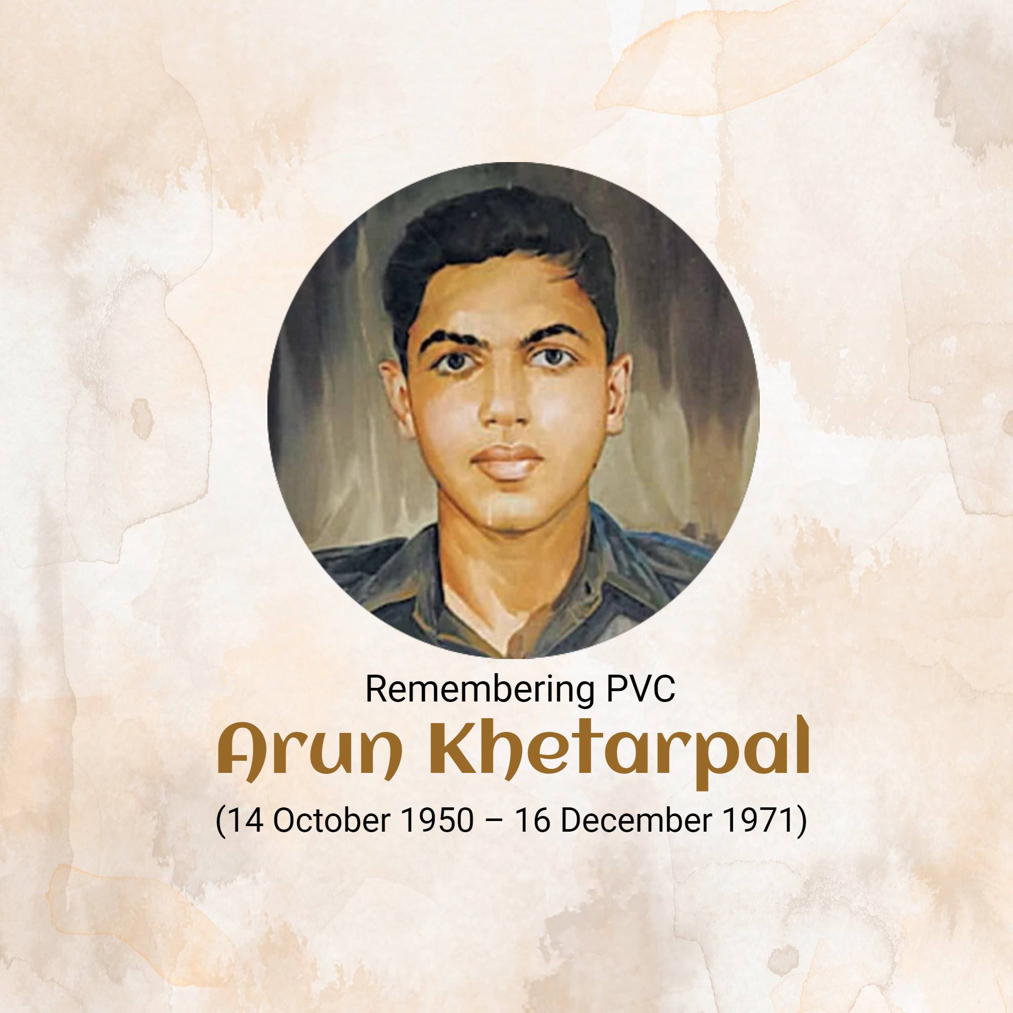 Arun Khetarpal Jayanti