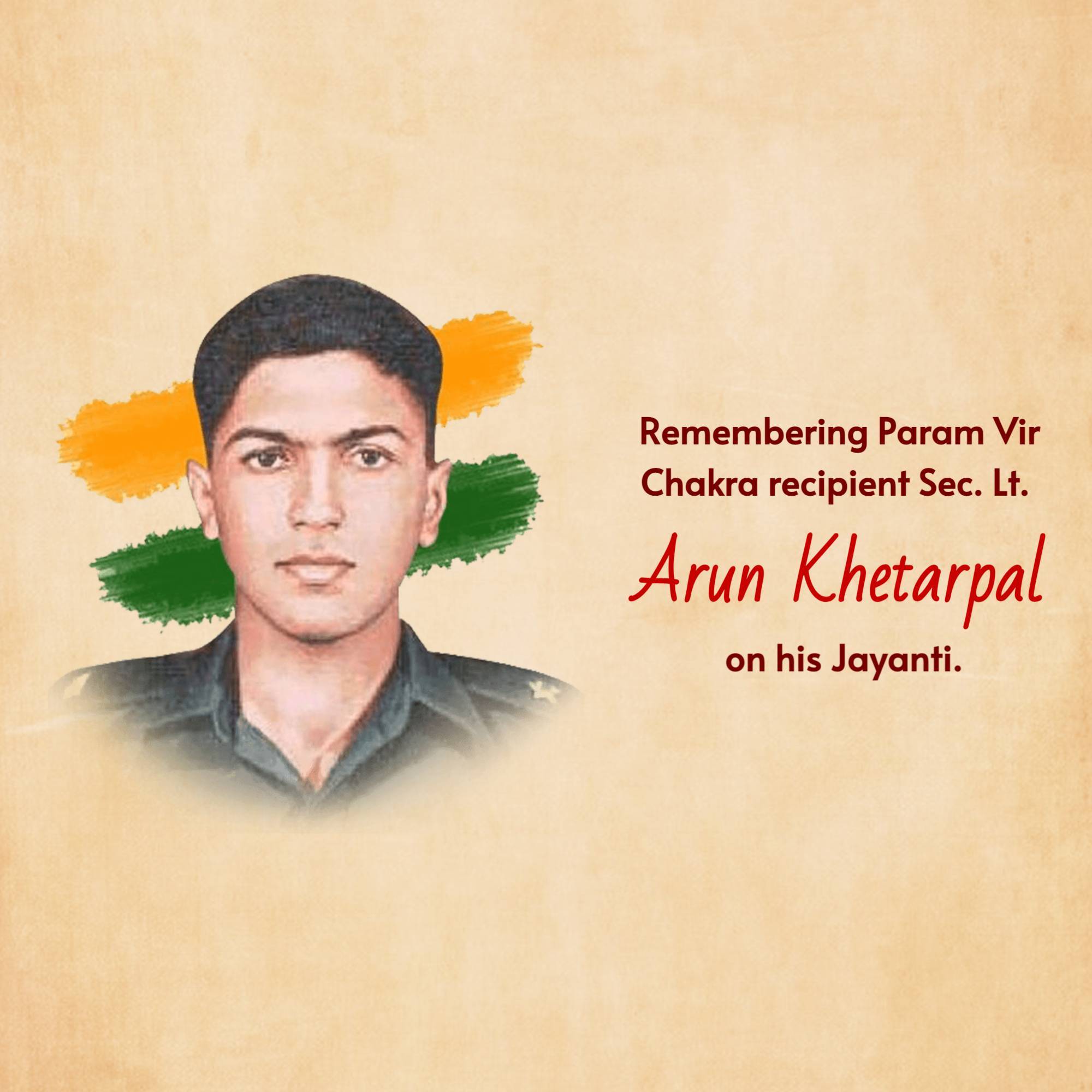 Arun Khetarpal Jayanti
