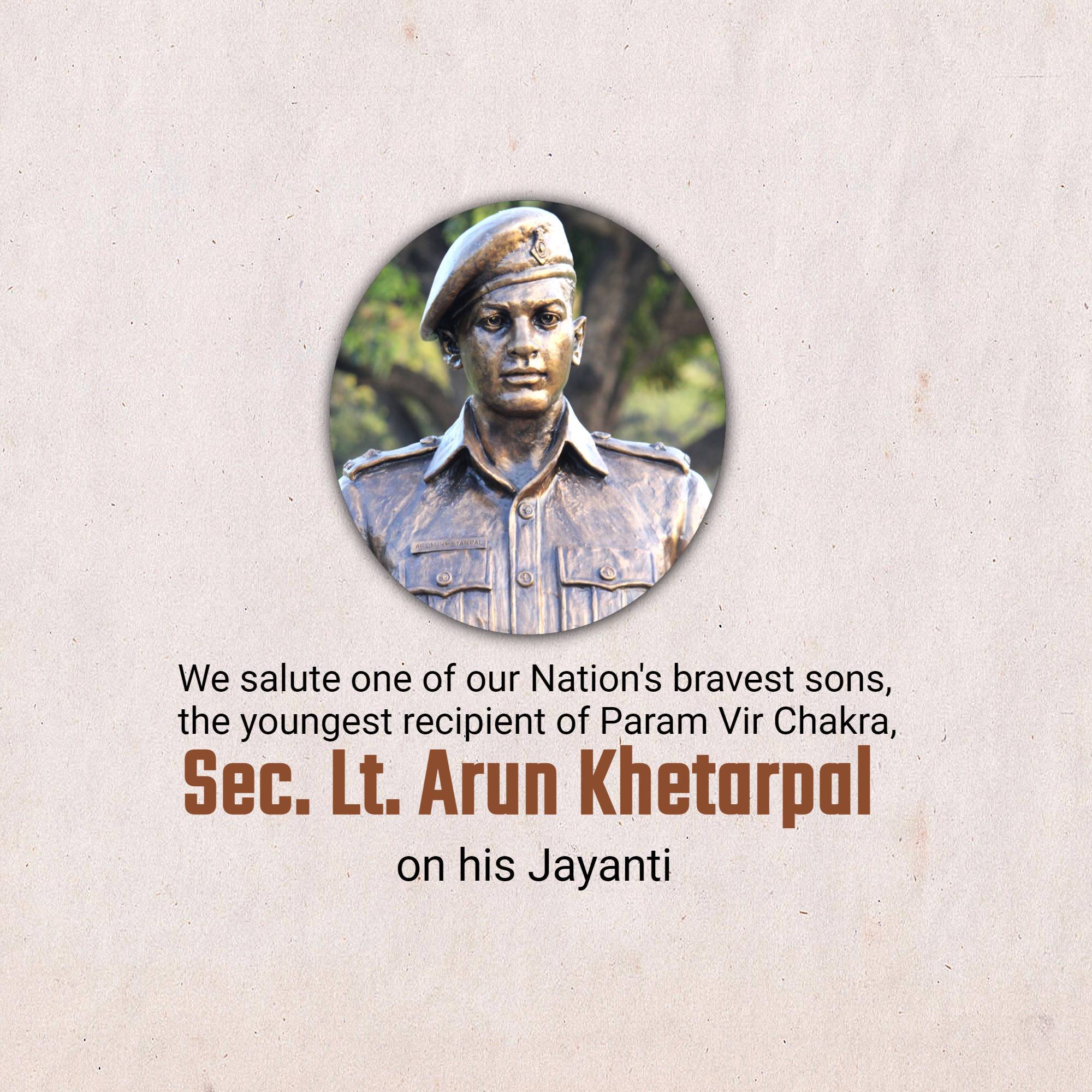 Arun Khetarpal Jayanti