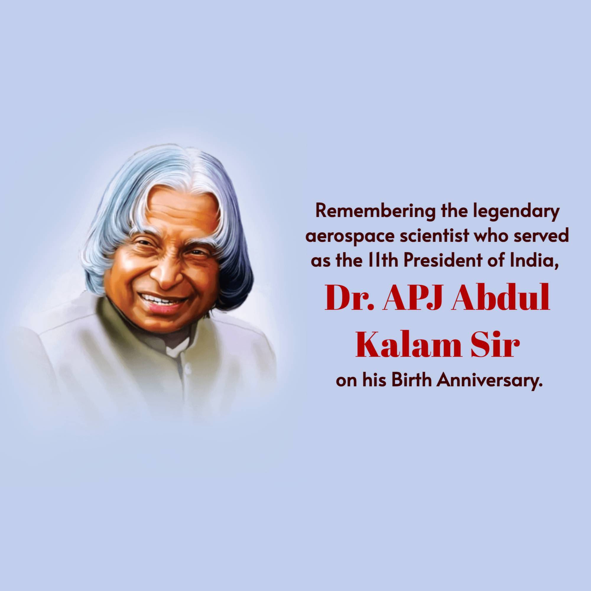 Dr APJ Abdul Kalam Jayanti