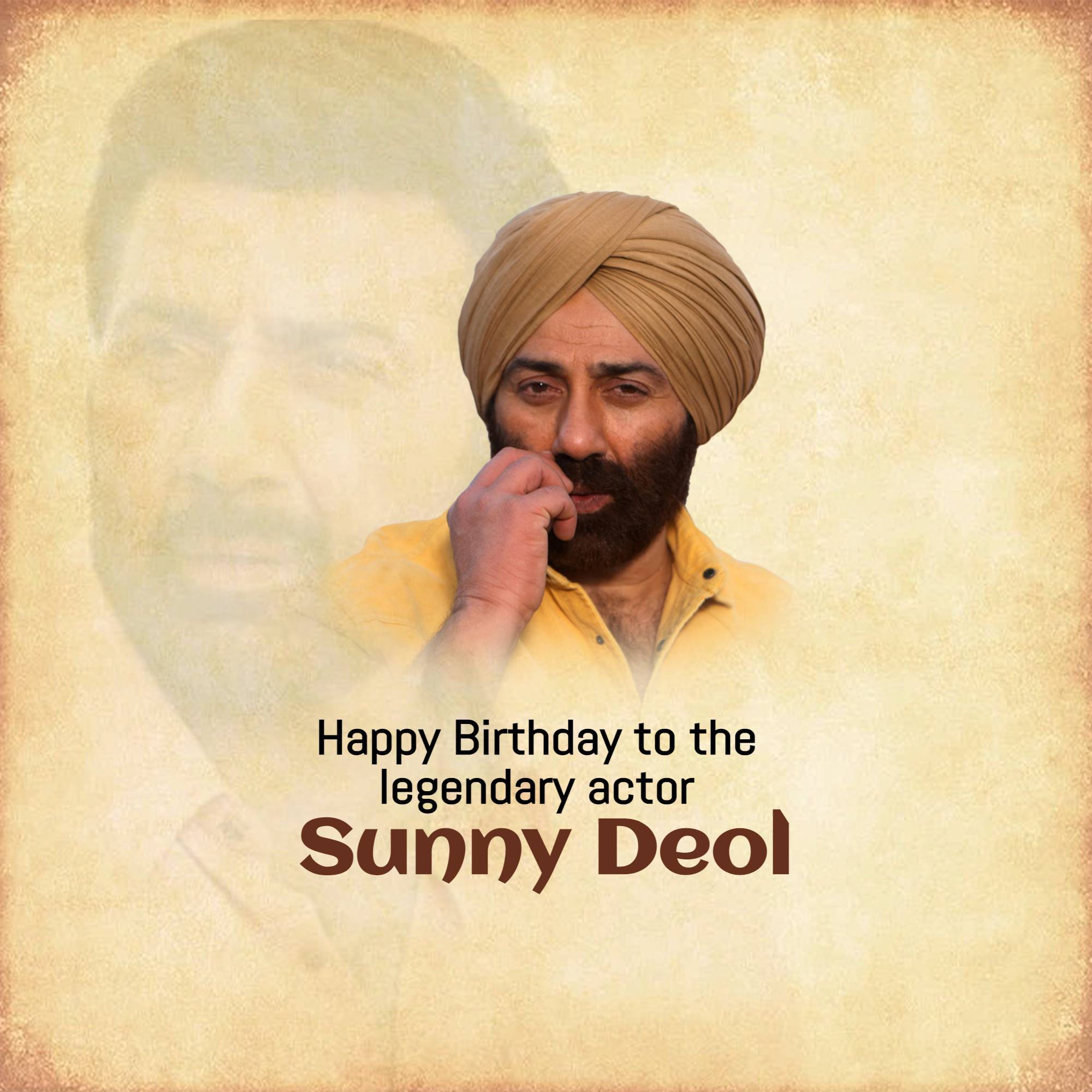 Sunny Deol Birthday