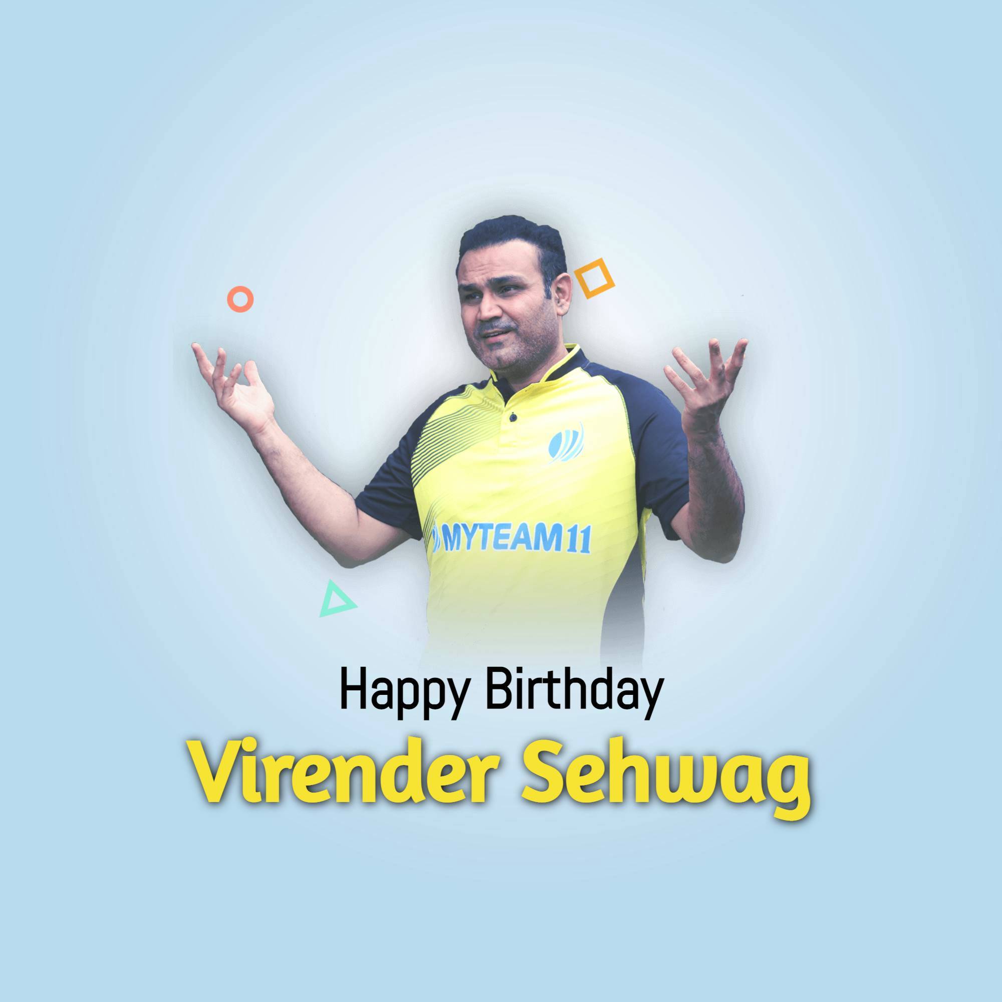 Virender Sehwag Birthday