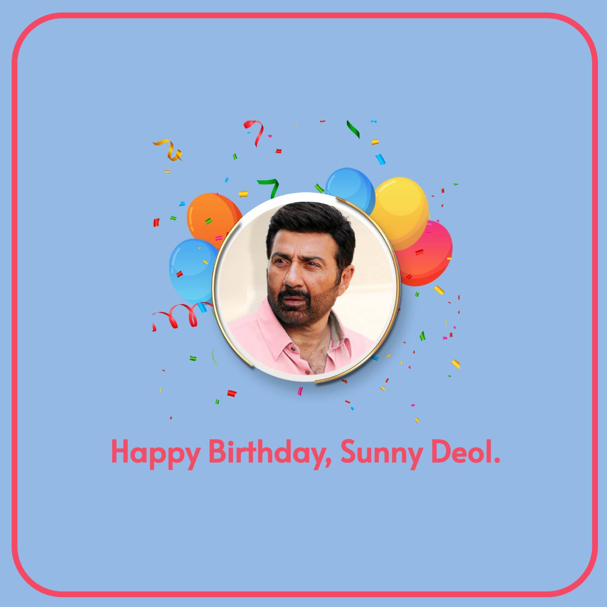 Sunny Deol Birthday