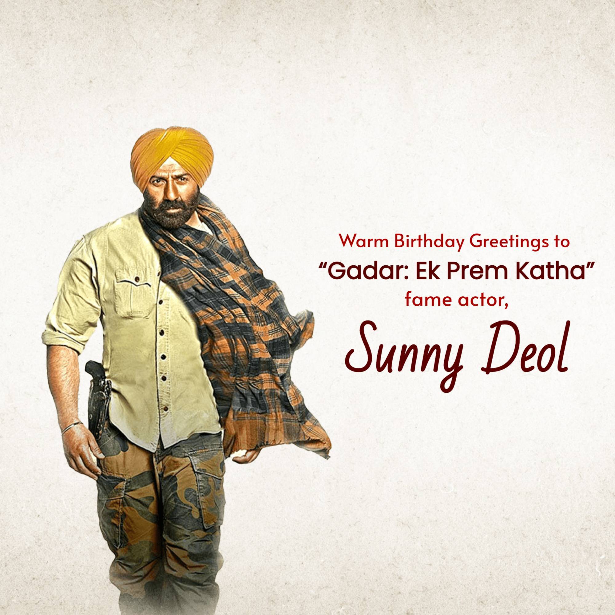 Sunny Deol Birthday