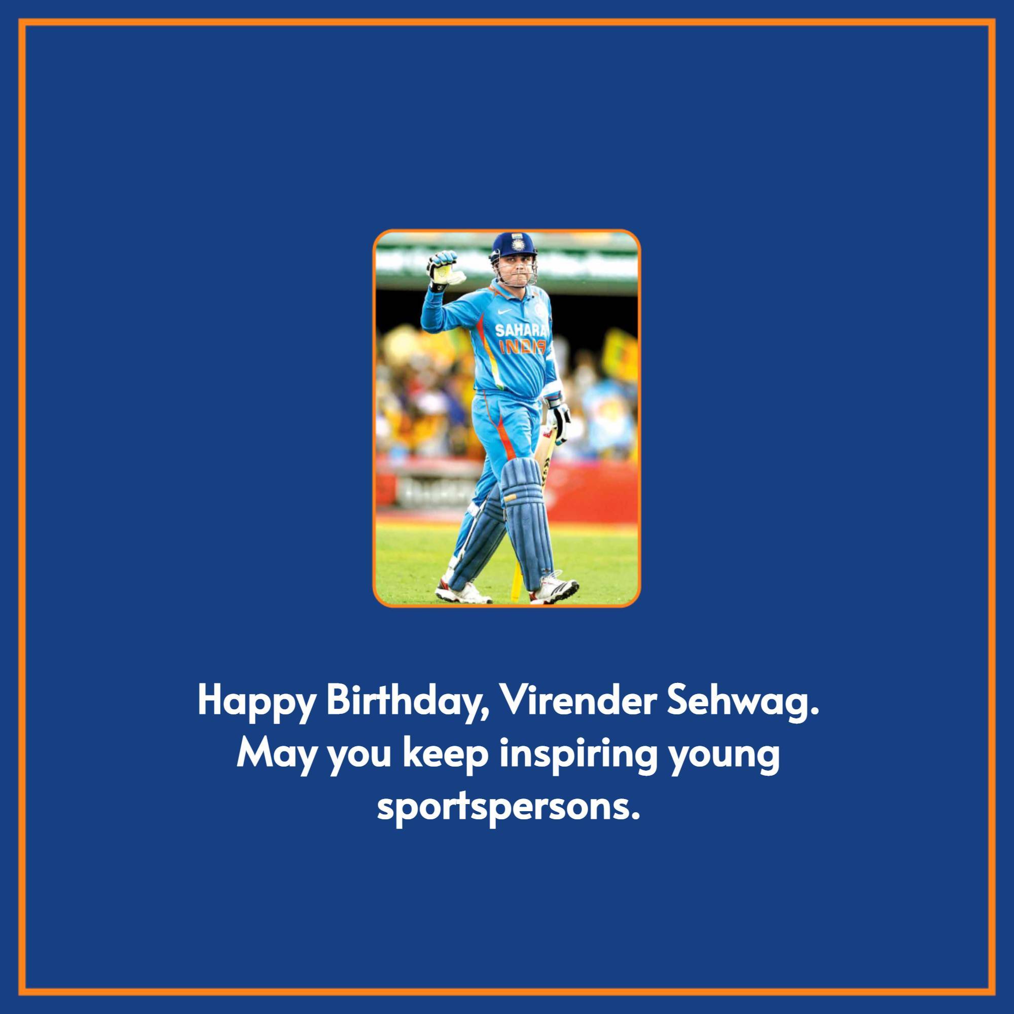 Virender Sehwag Birthday