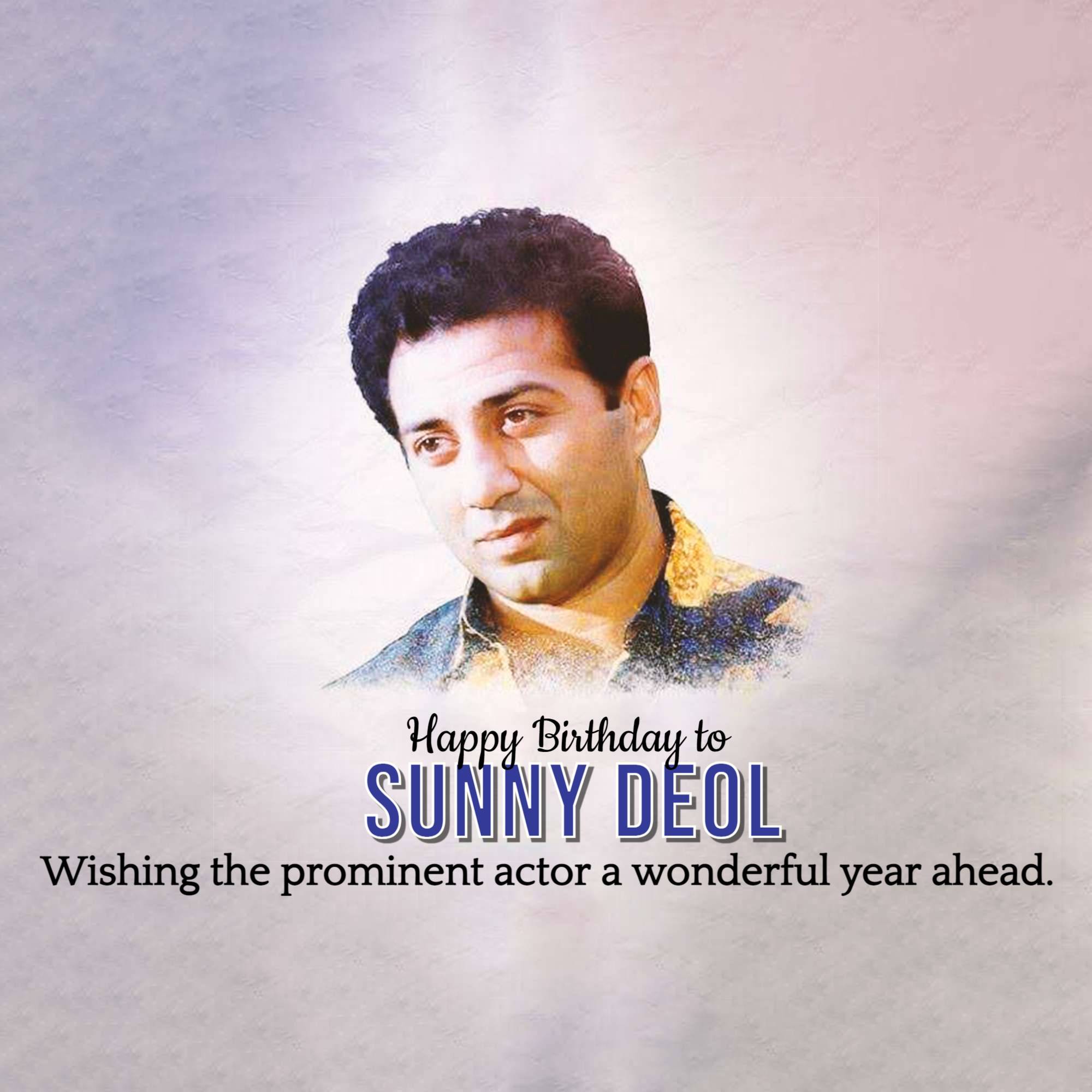 Sunny Deol Birthday