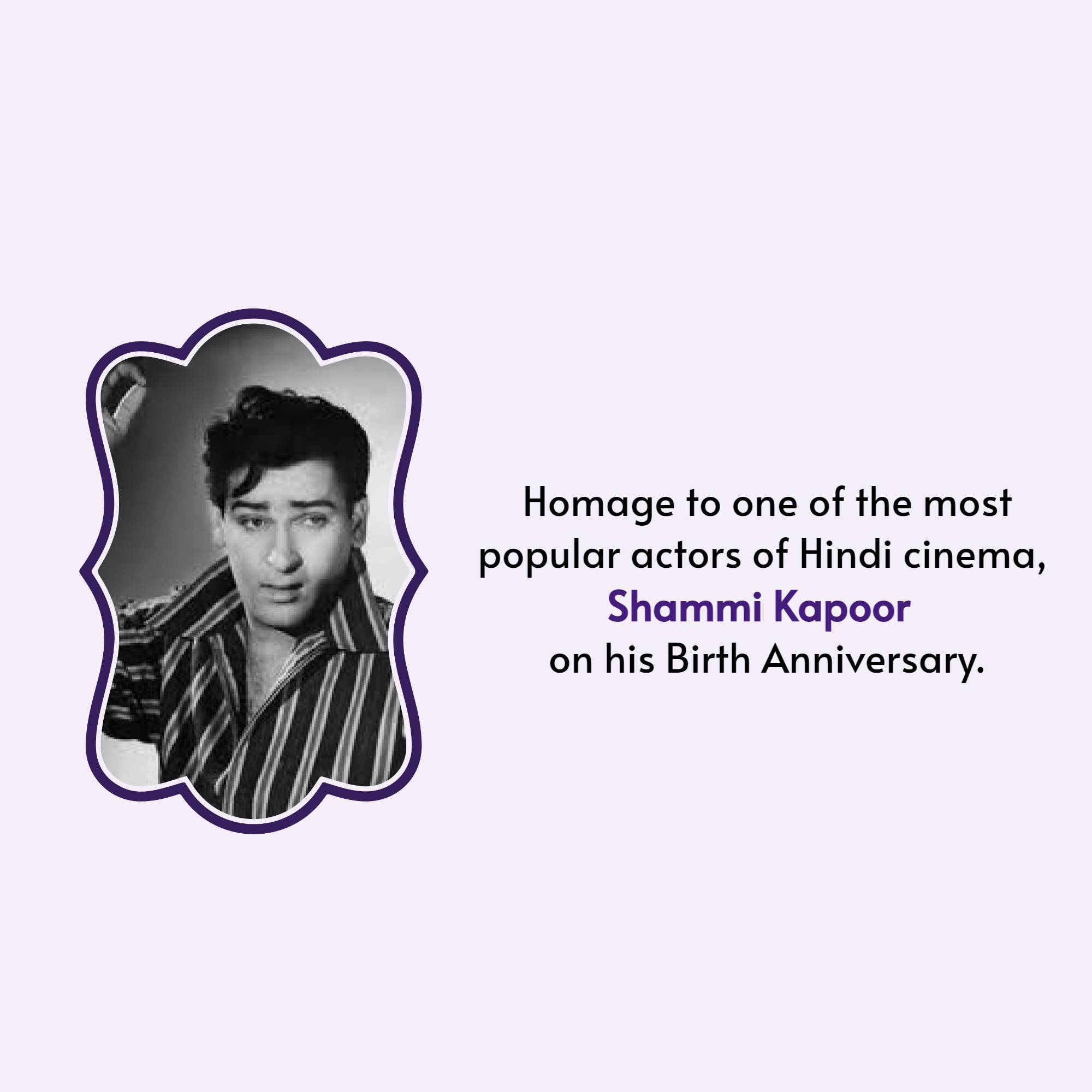 Shammi Kapoor Jayanti