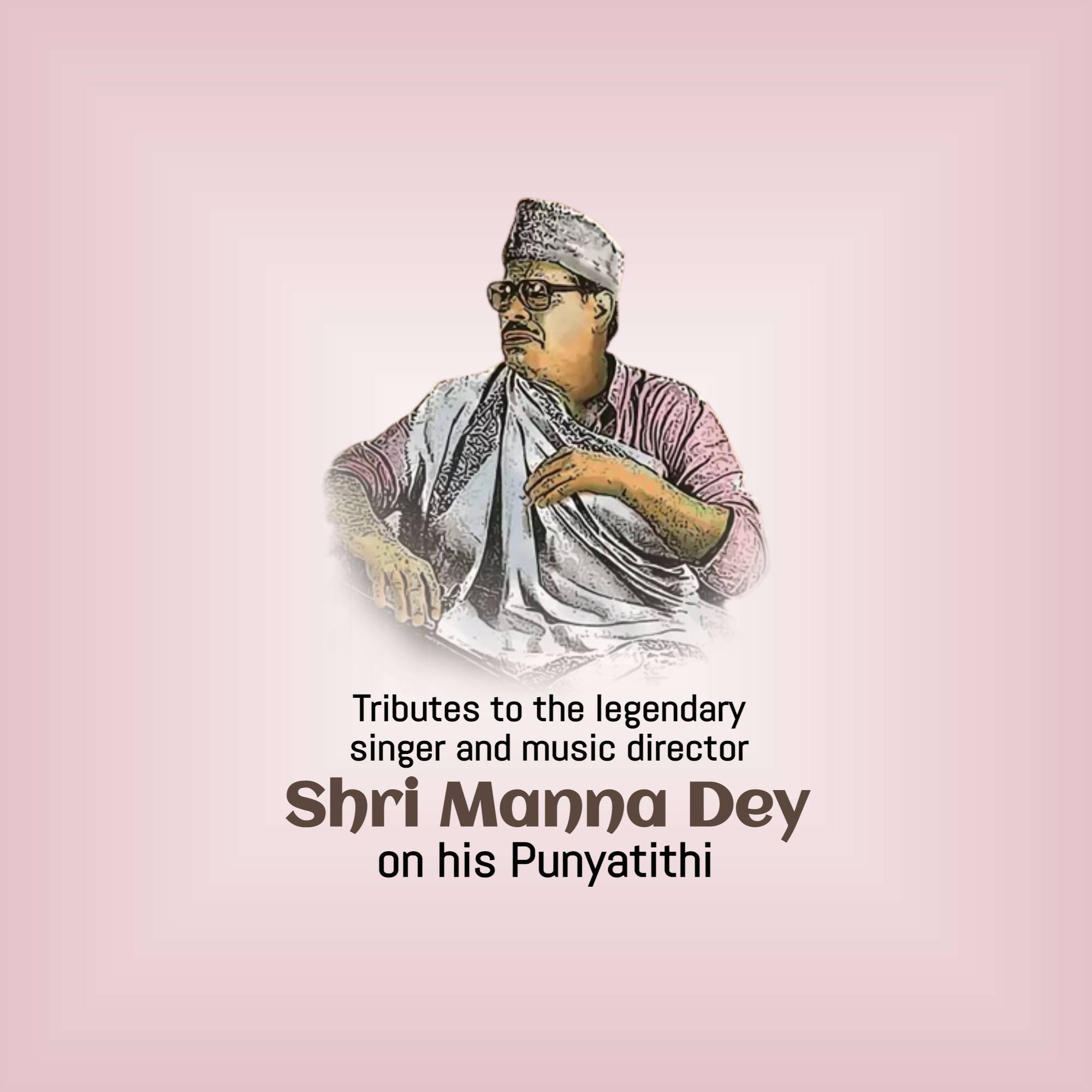 Manna Dey Punyatithi