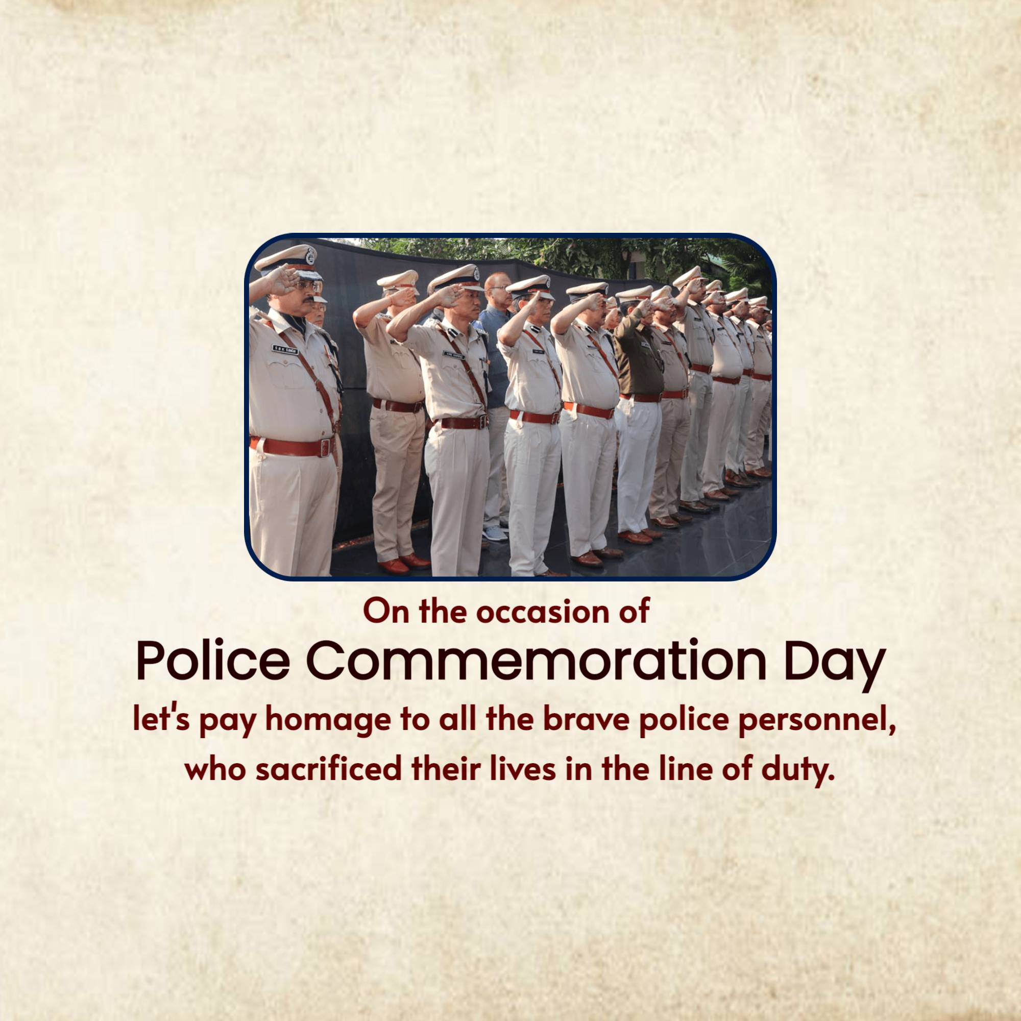 Police Commemoration Day