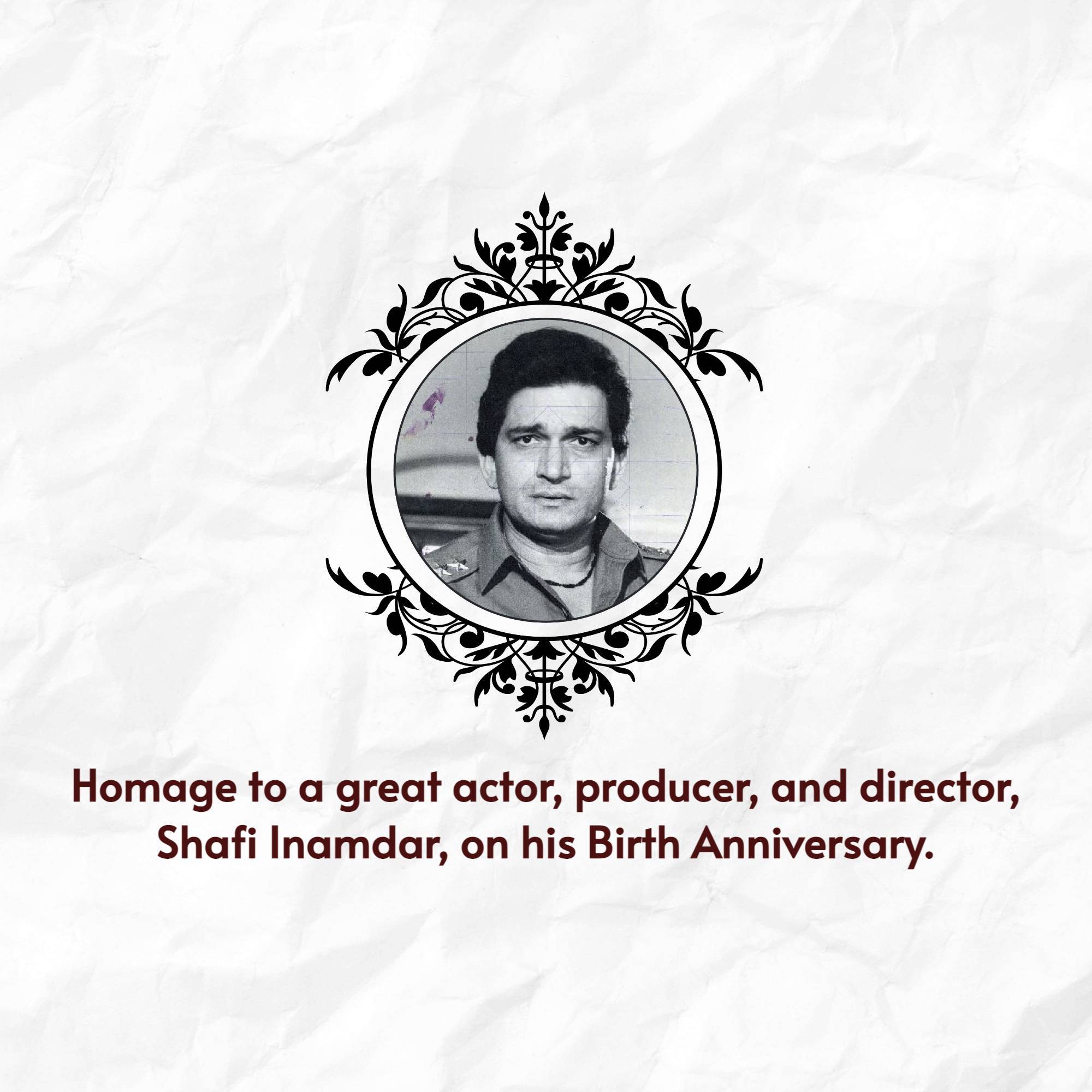 Shafi Inamdar Jayanti