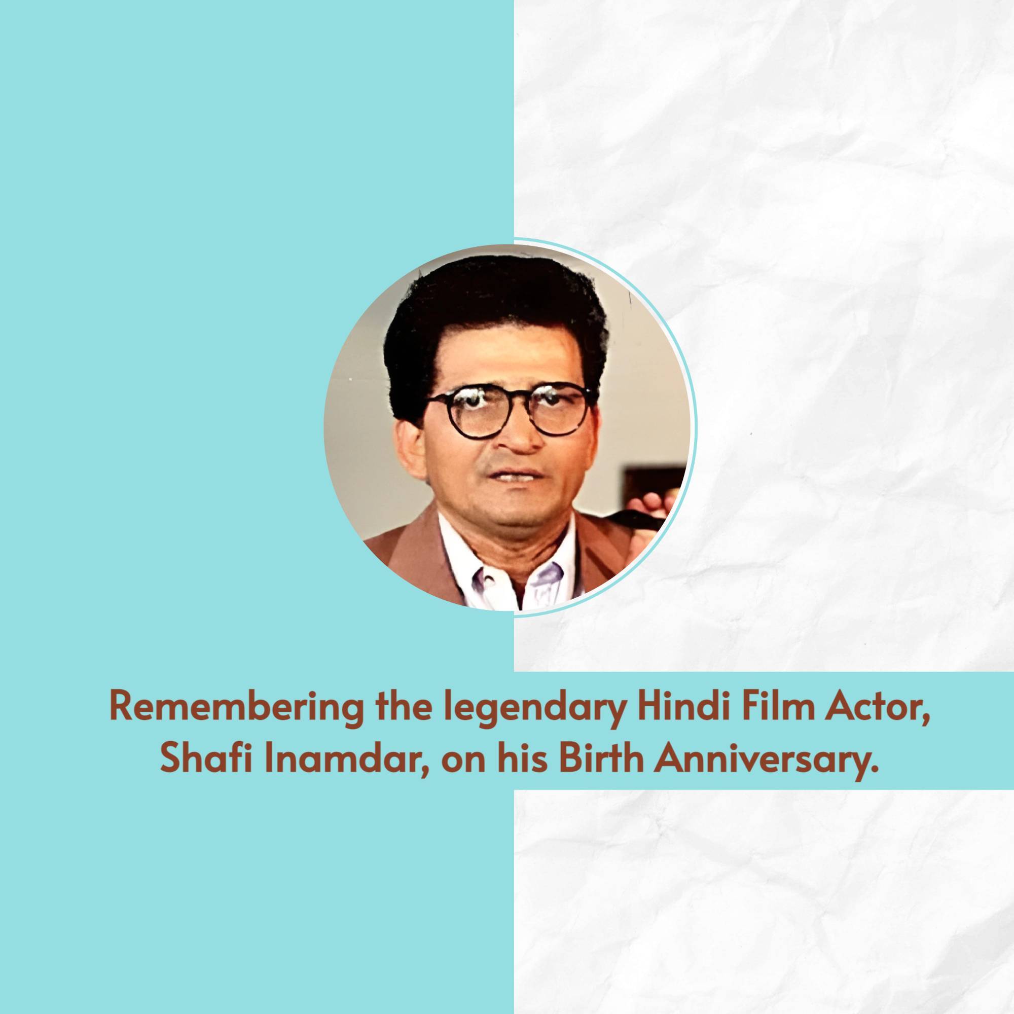 Shafi Inamdar Jayanti