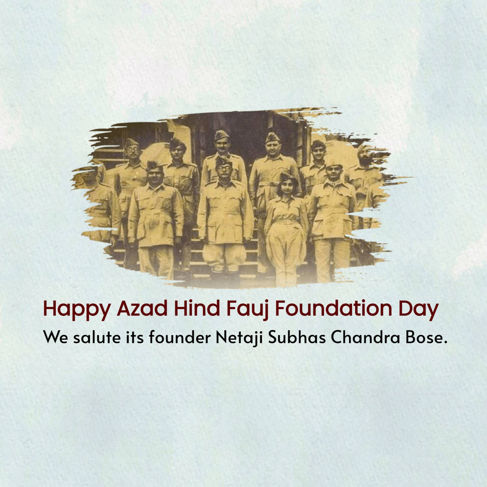 Azad Hind Fauj Sthapana Diwas