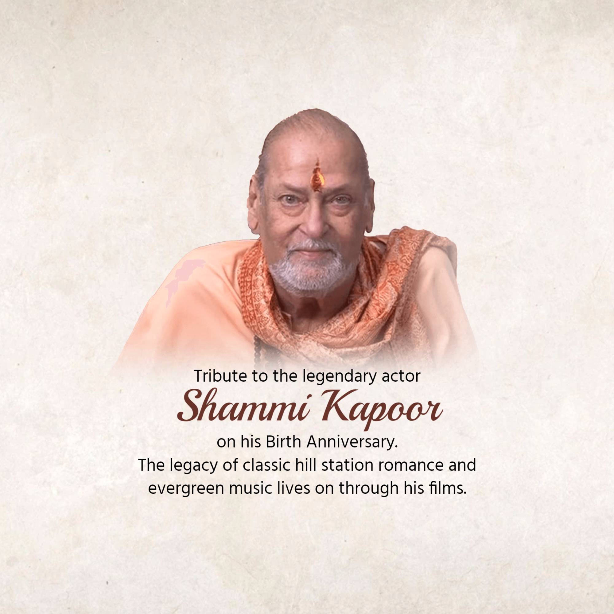 Shammi Kapoor Jayanti