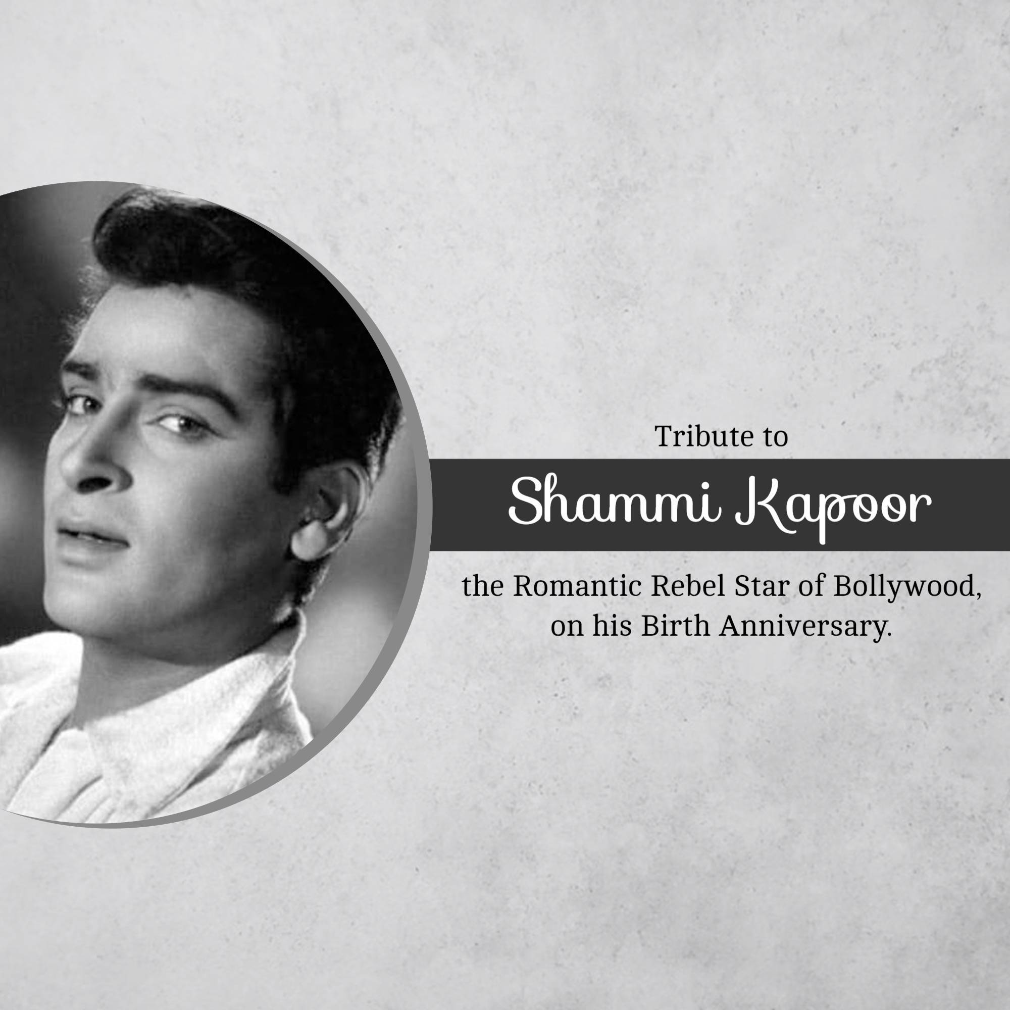 Shammi Kapoor Jayanti