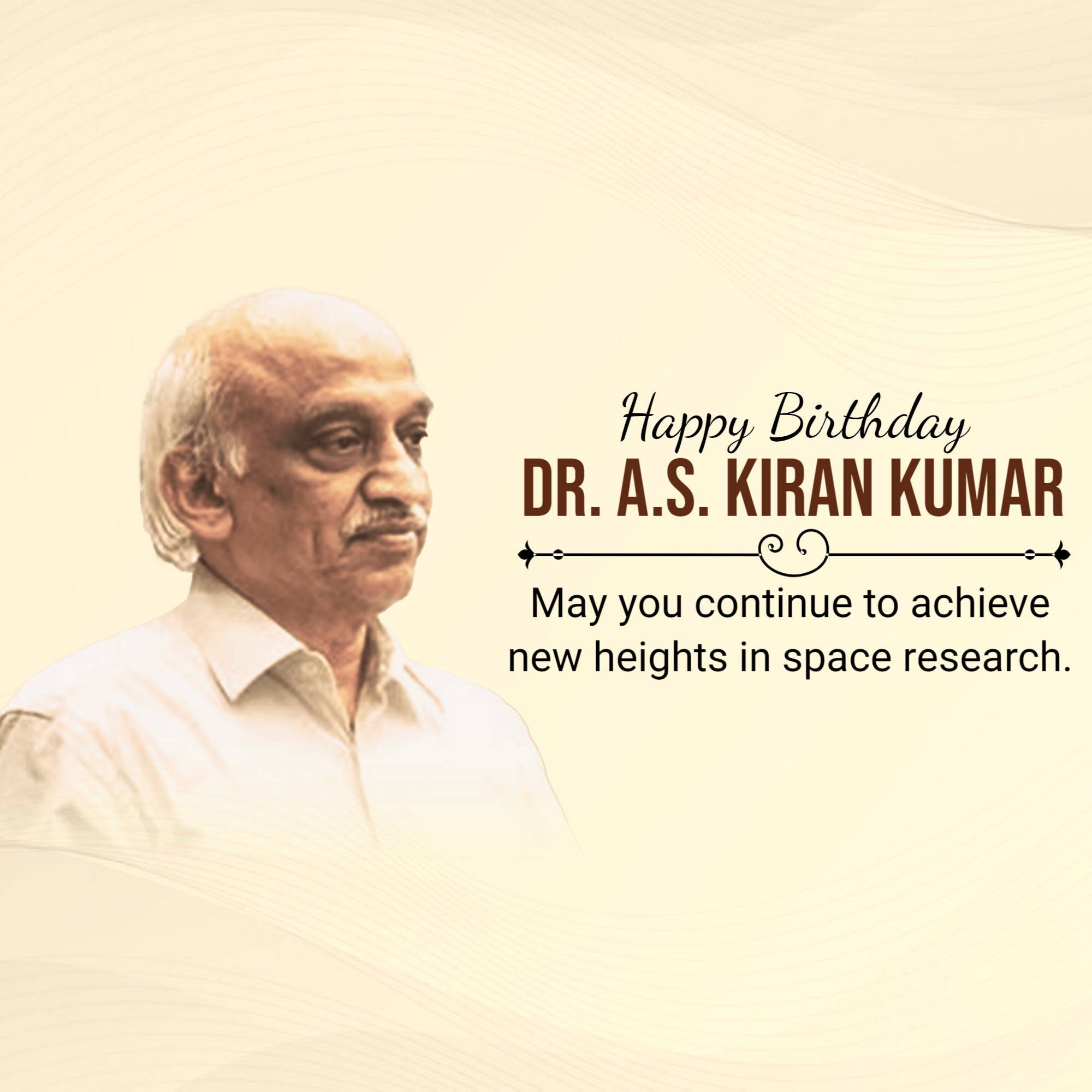 A.S. Kiran Kumar Birthday