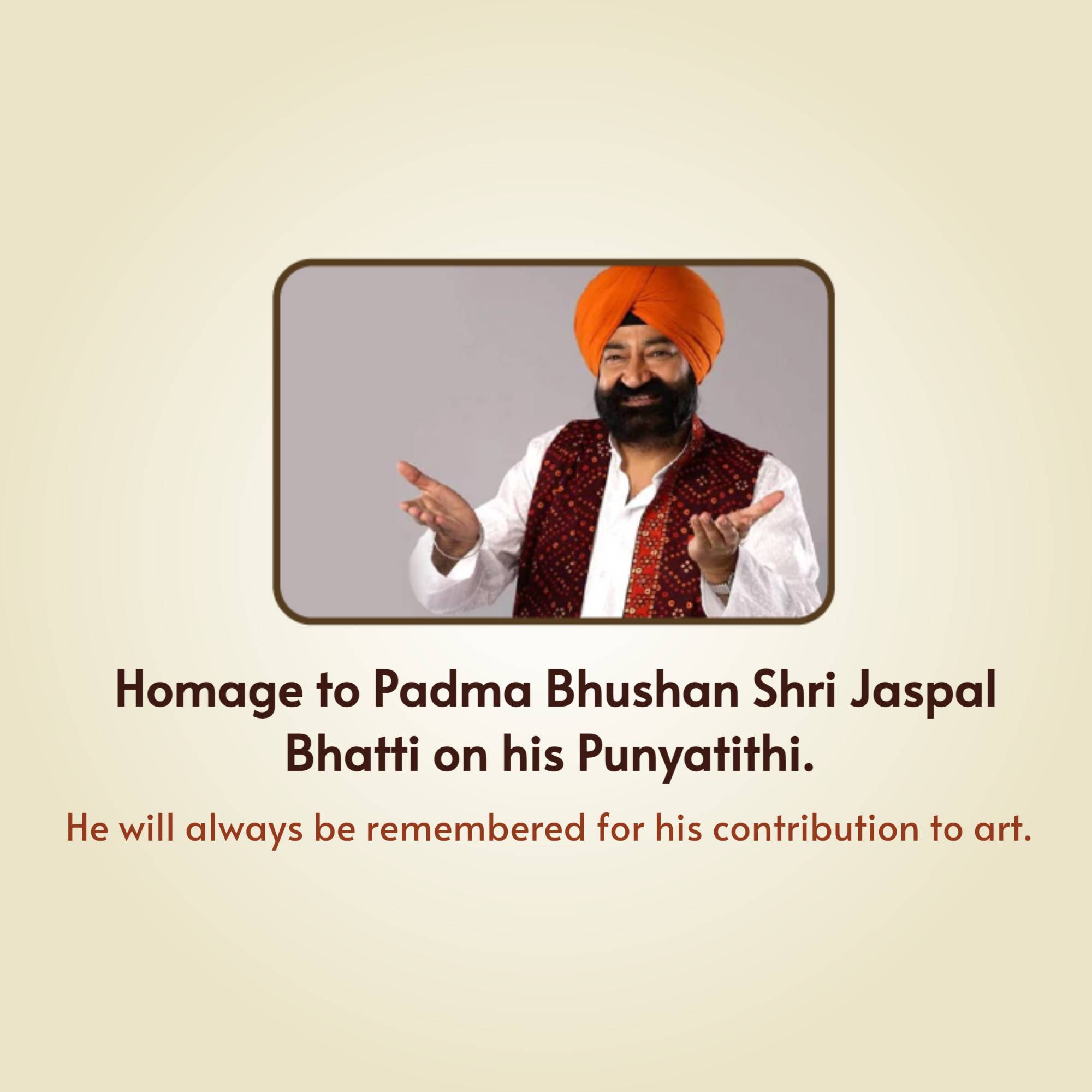 Jaspal Bhatti Punyatithi