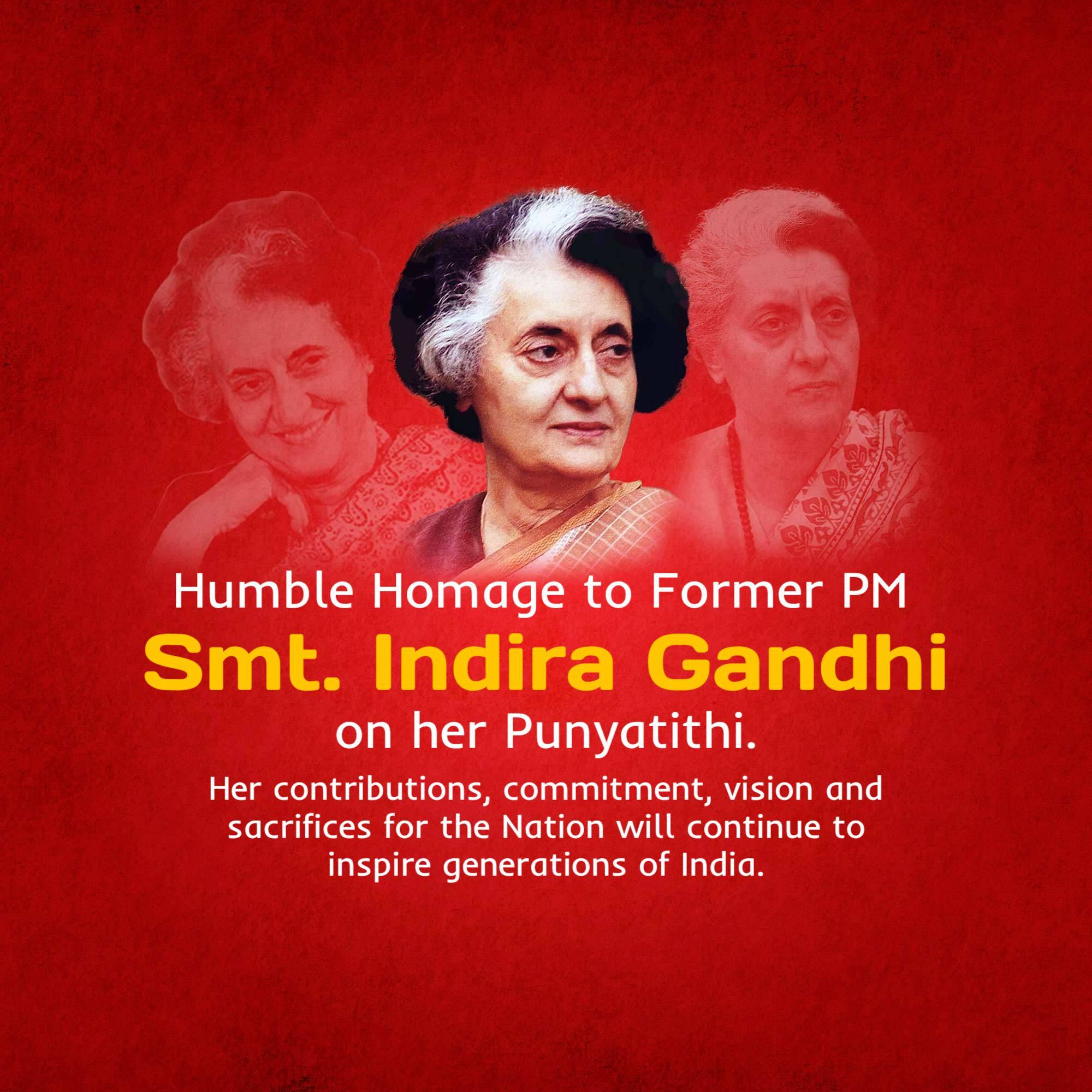 Indira Gandhi Punyatithi