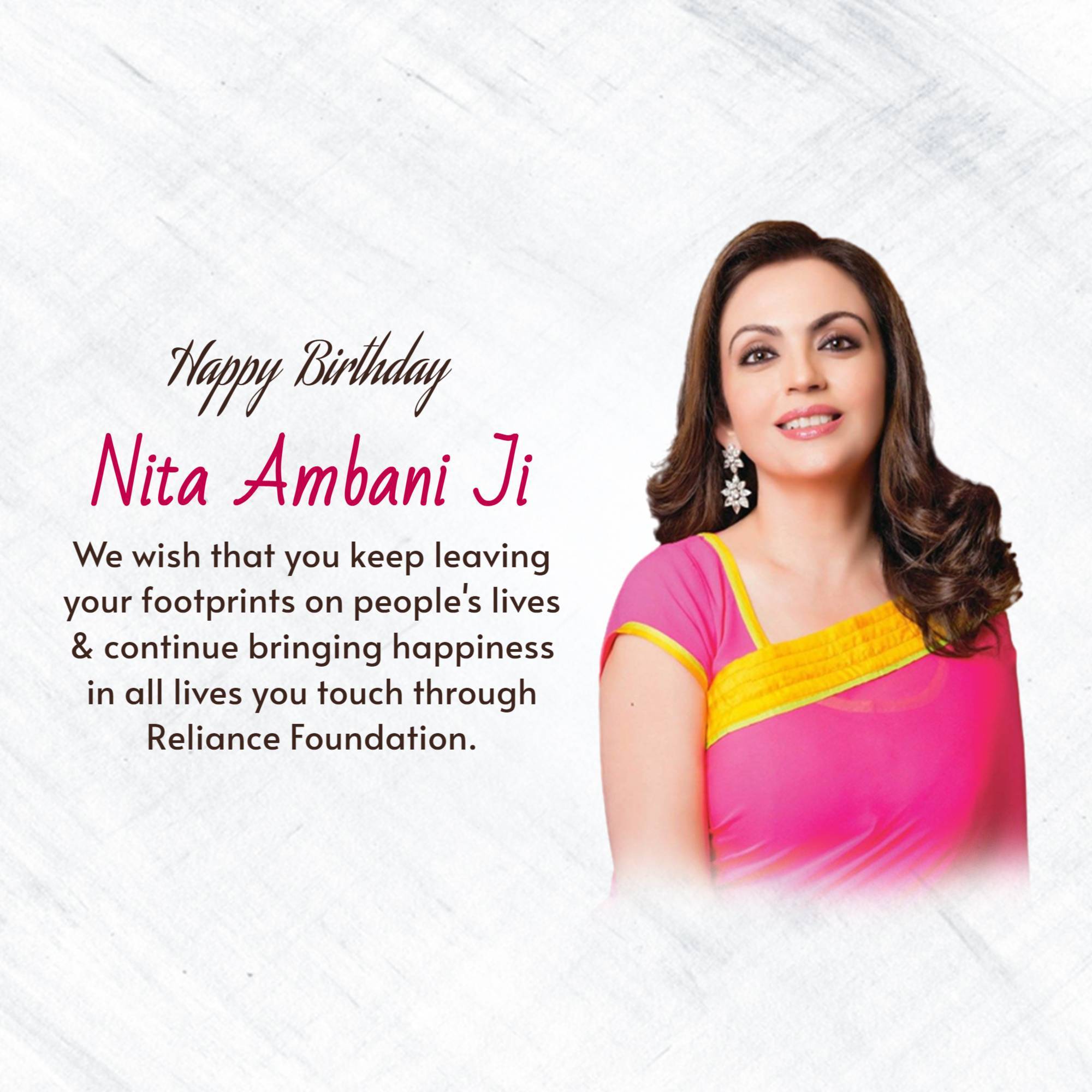 Nita Ambani Birthday