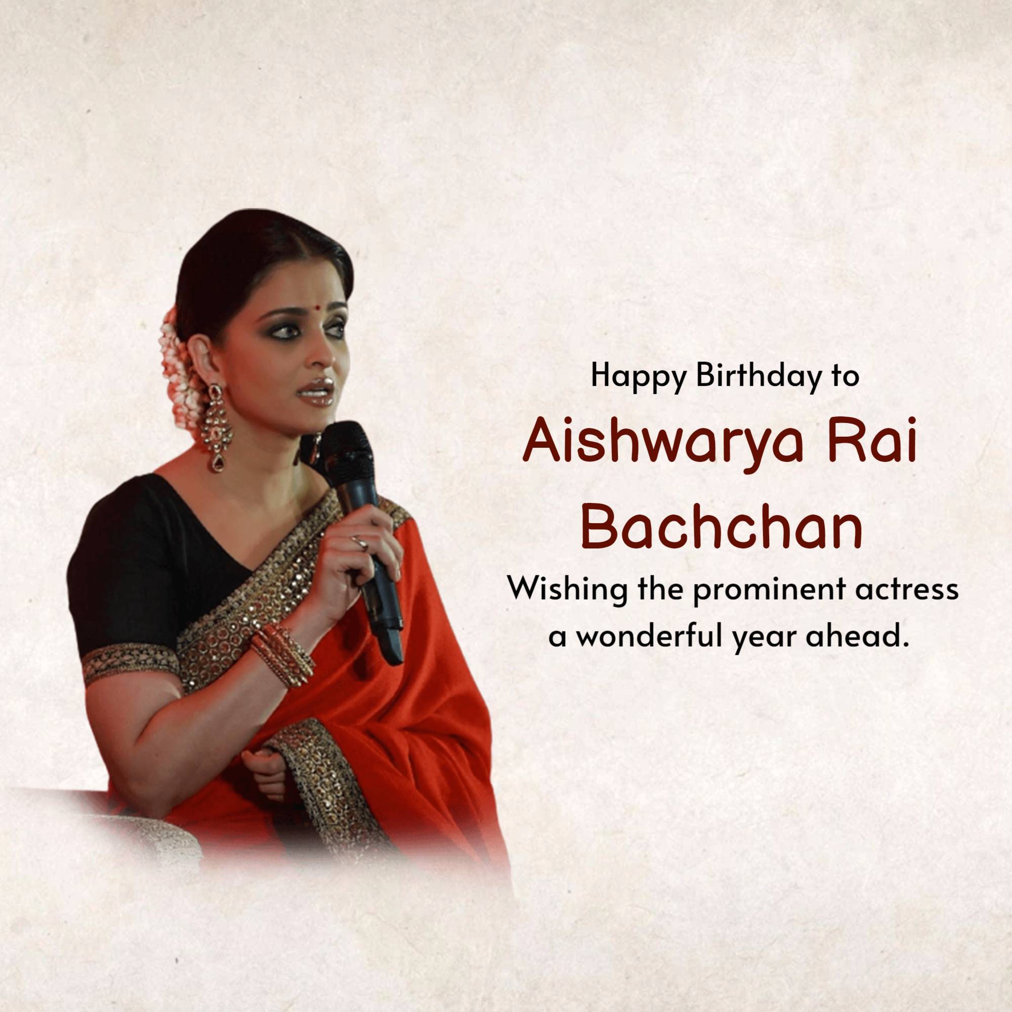 Aishwarya rai bachchan birthday