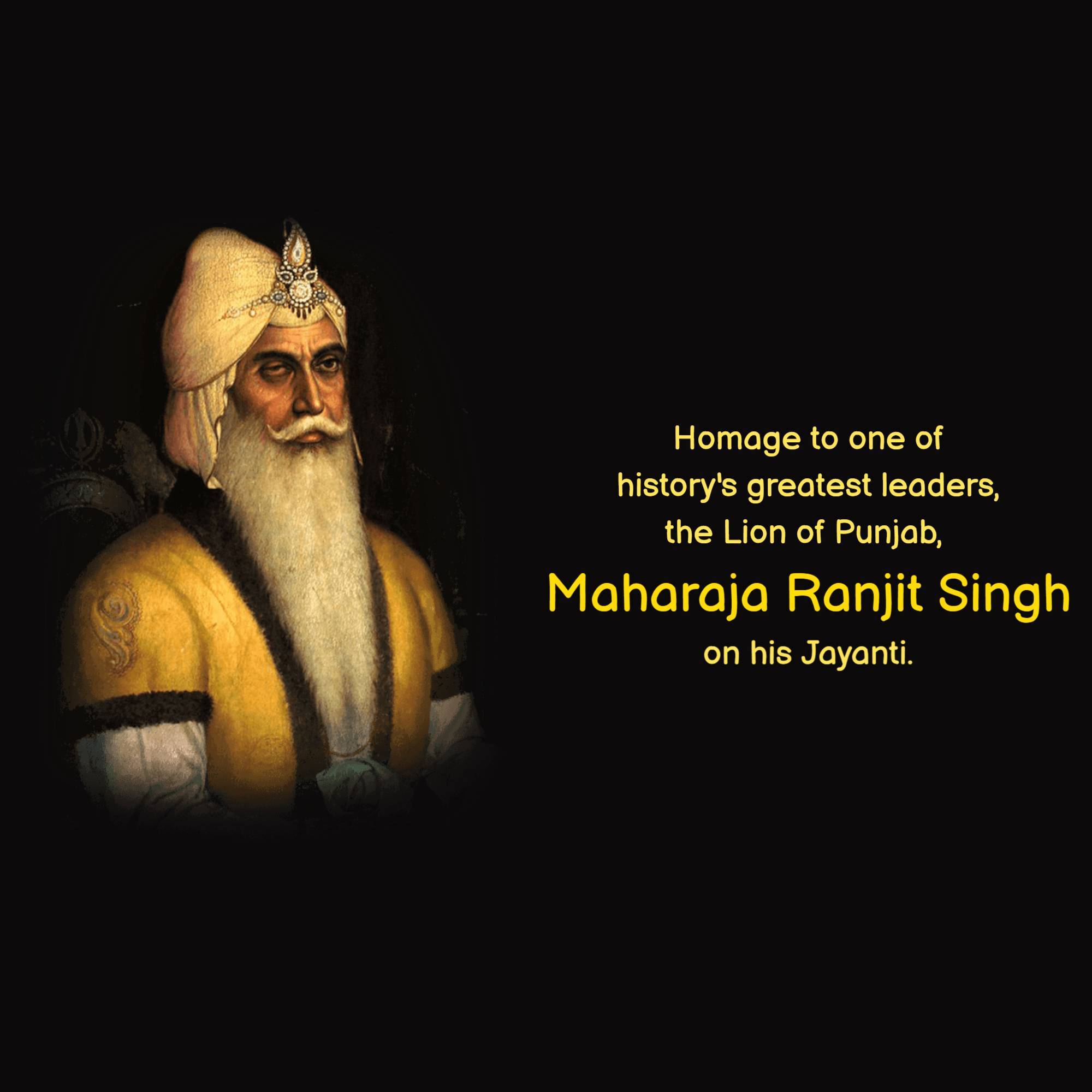 Maharaja Ranjit Singh Jayanti