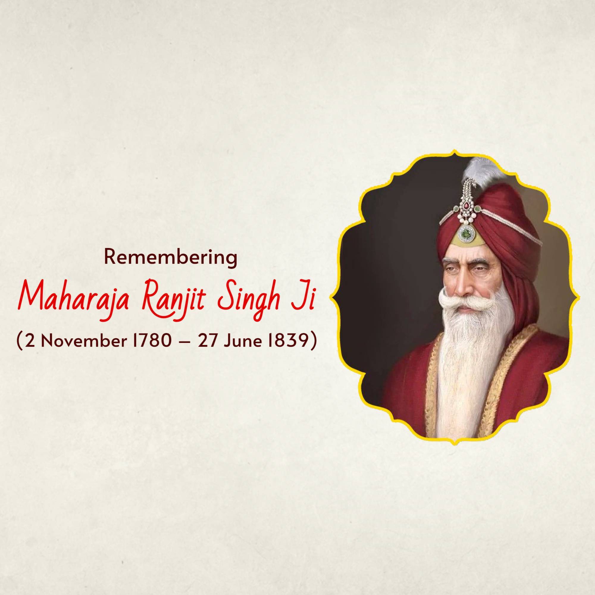 Maharaja Ranjit Singh Jayanti